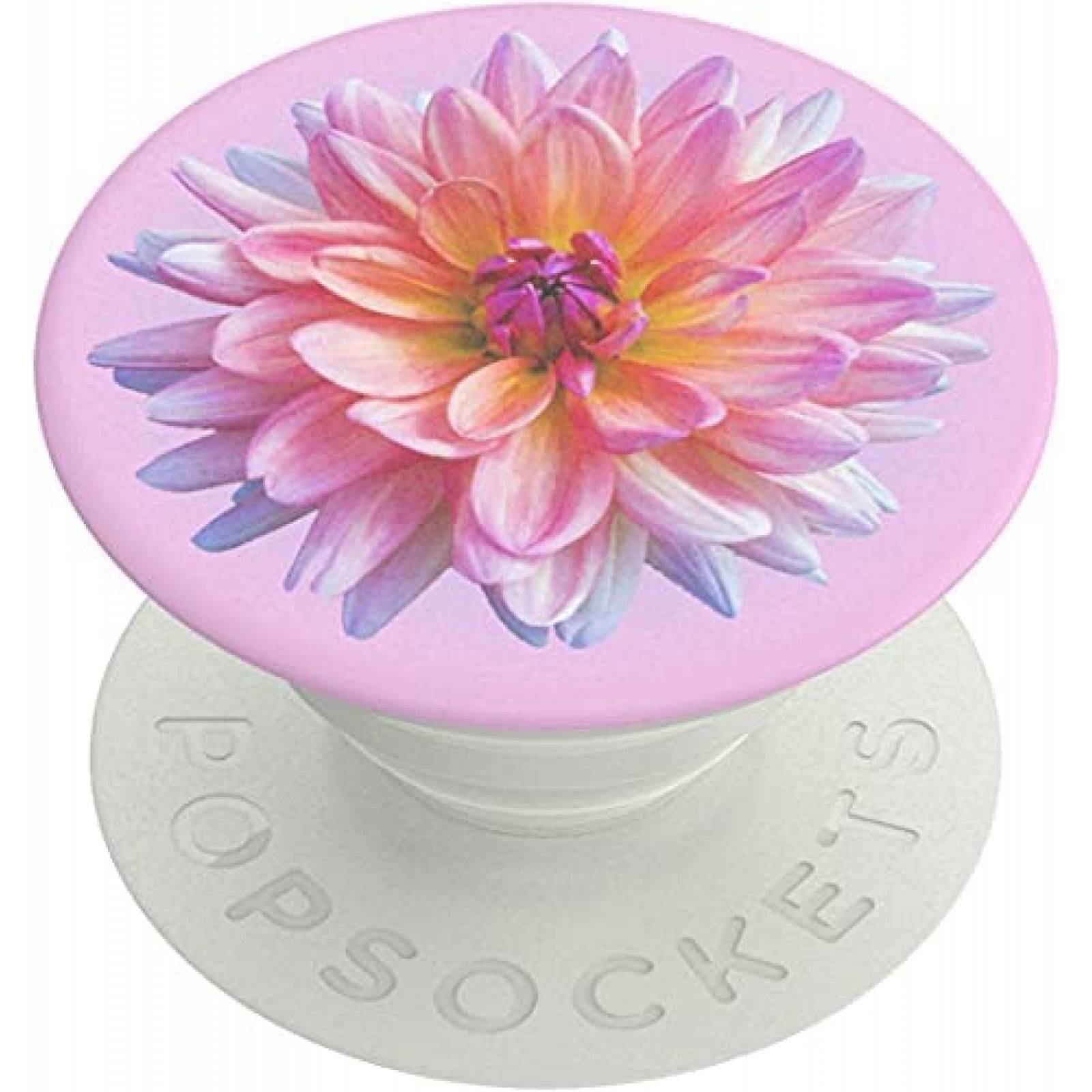Soporte PopSockets Dahlia Icon Expandible Intercambiale-Rosa