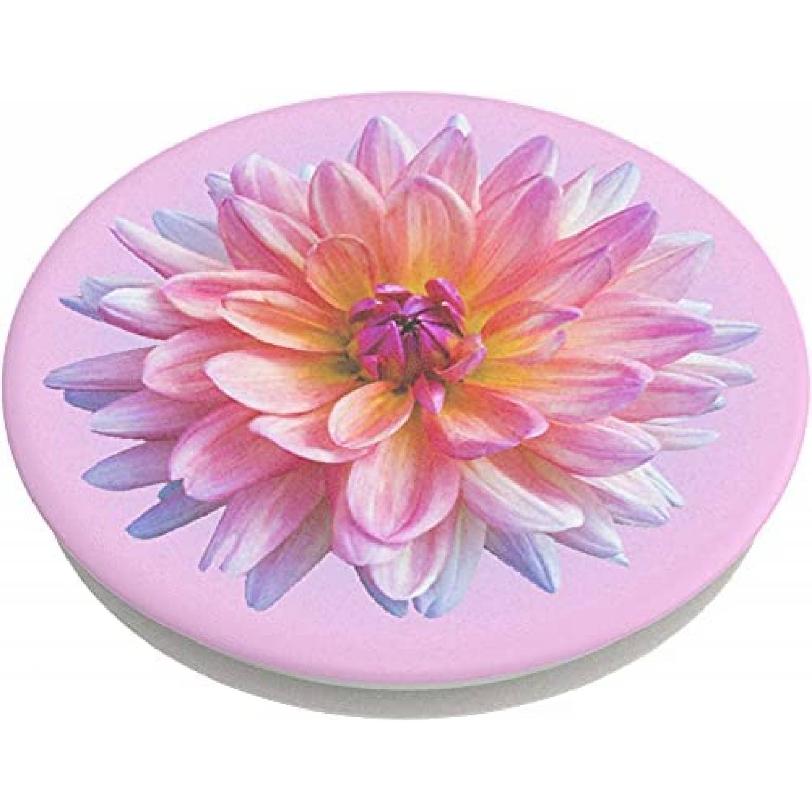 Soporte PopSockets Dahlia Icon Expandible Intercambiale-Rosa