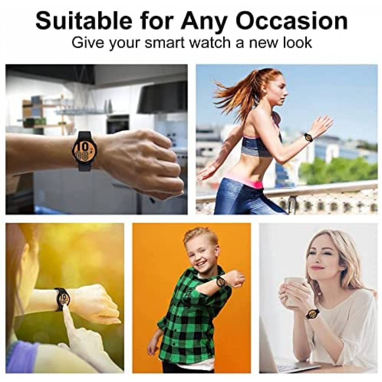 Protector Wiki VALLEY 2 Pzs Compatible Con Galaxy Watch 4