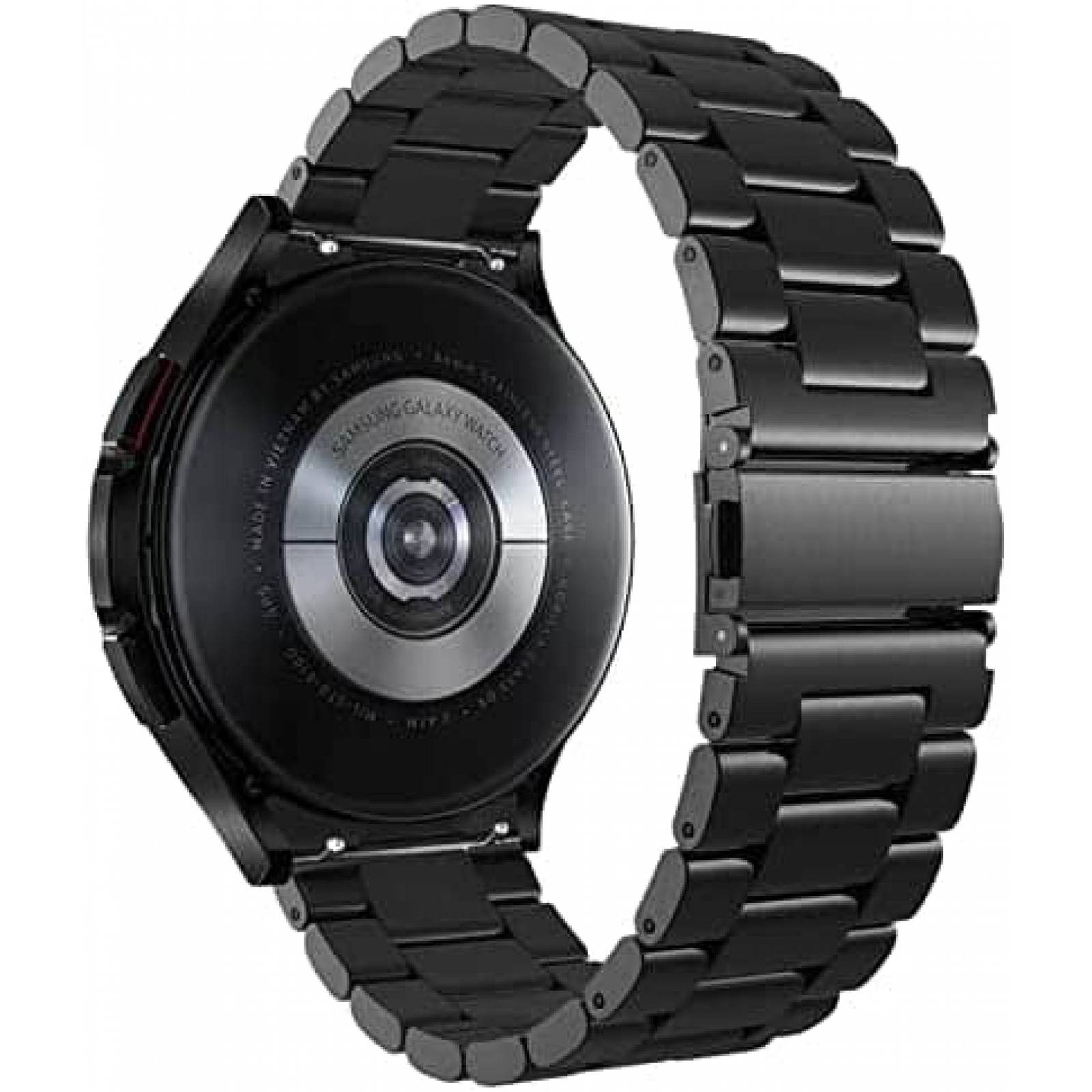 Correa de Metal V-MORO para Galaxy Watch 4 46mm -Negro