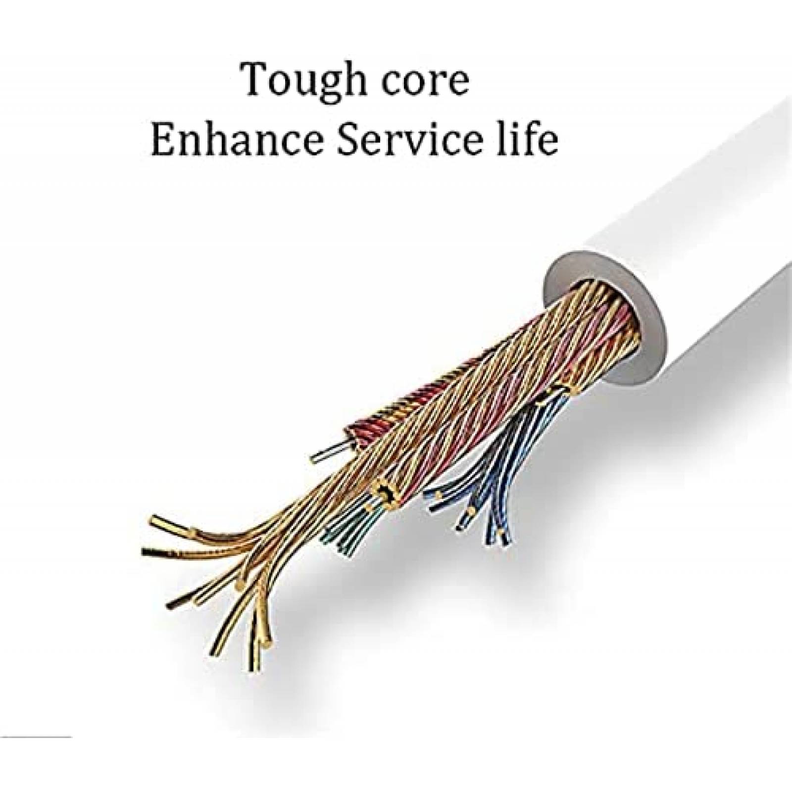 Audifonos con Microfono 100SEASHELL de jack 3.5mm -Blanco