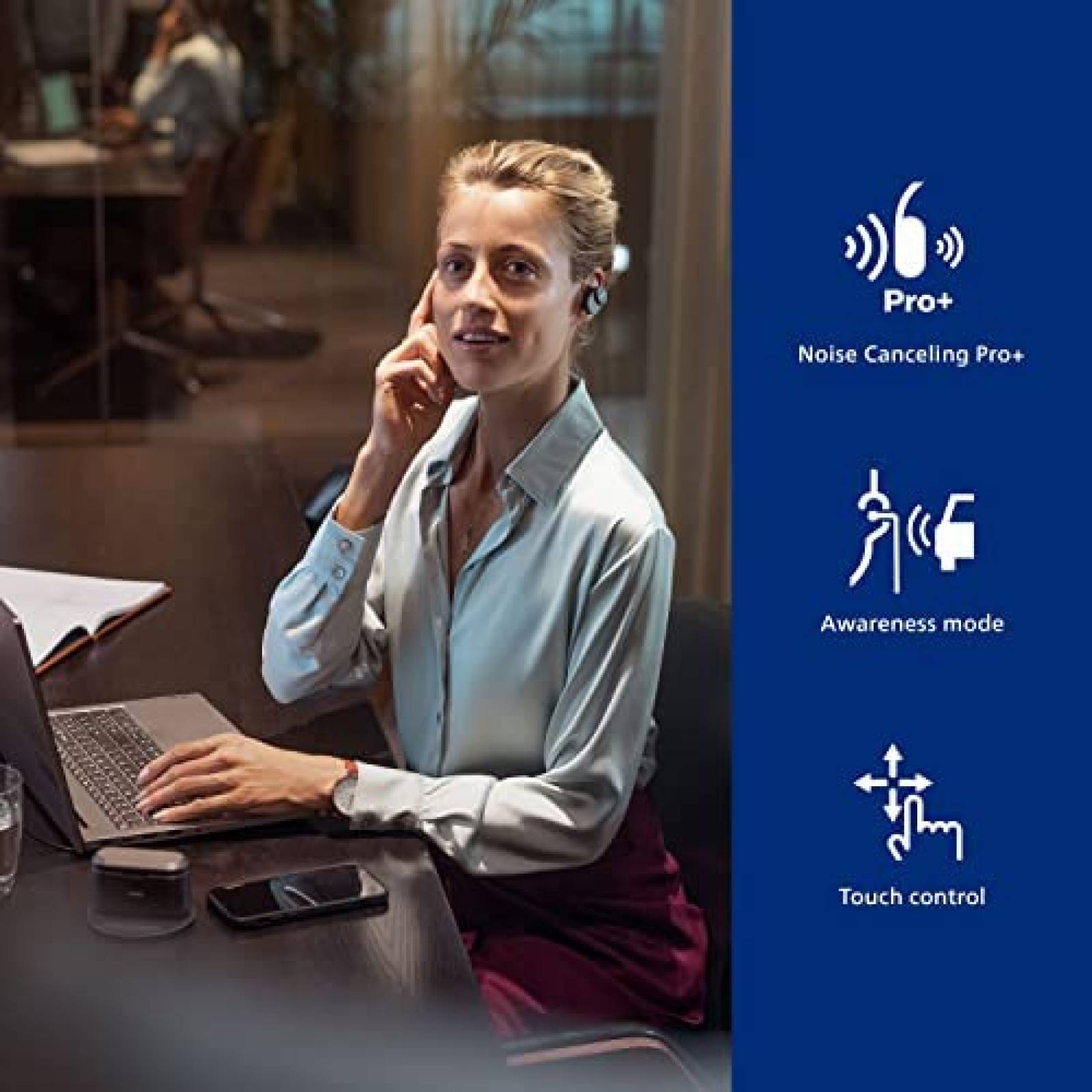 Auriculares Bluetooth Philips Fidelio T1 de 35H -Negro