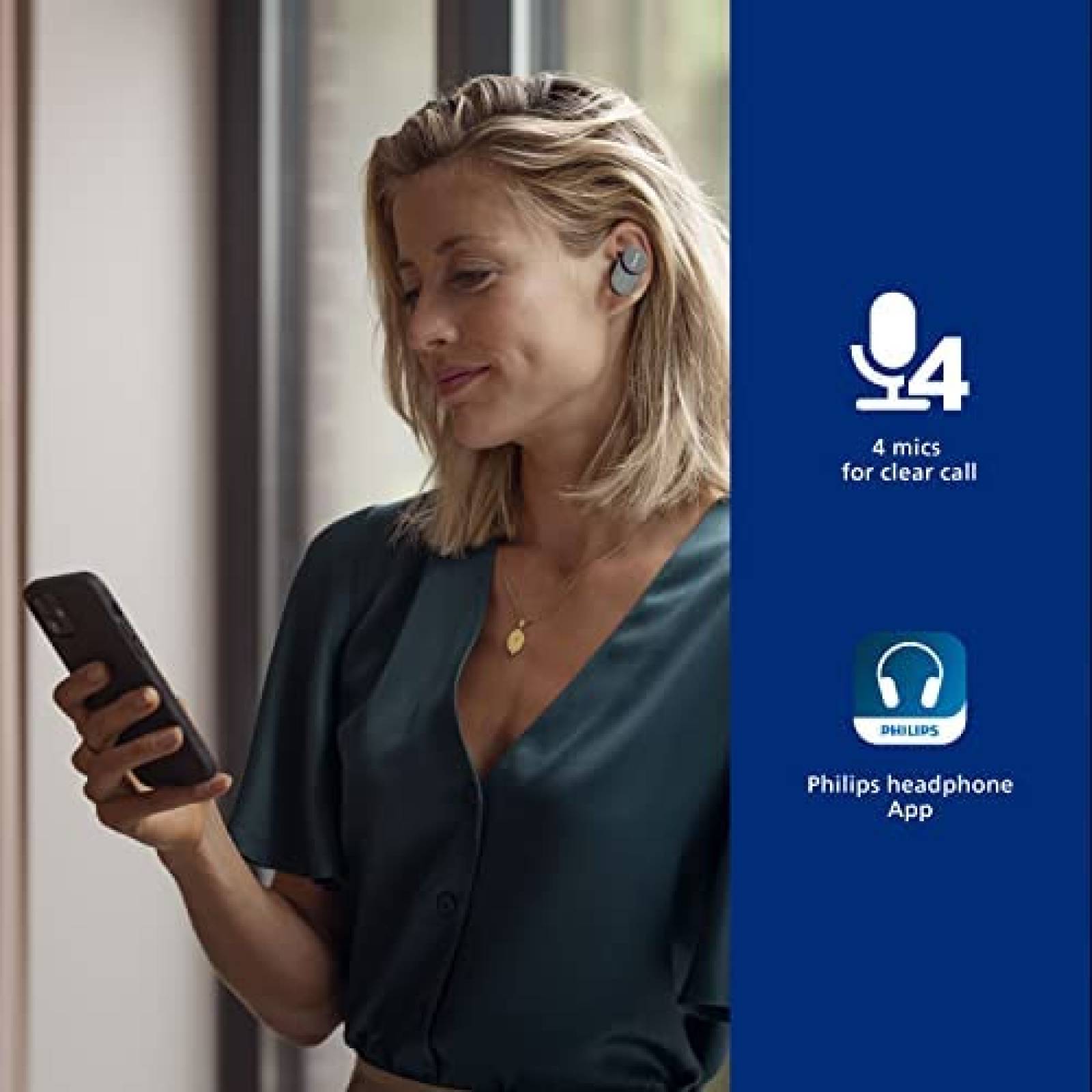 Auriculares Bluetooth Philips Fidelio T1 de 35H -Negro