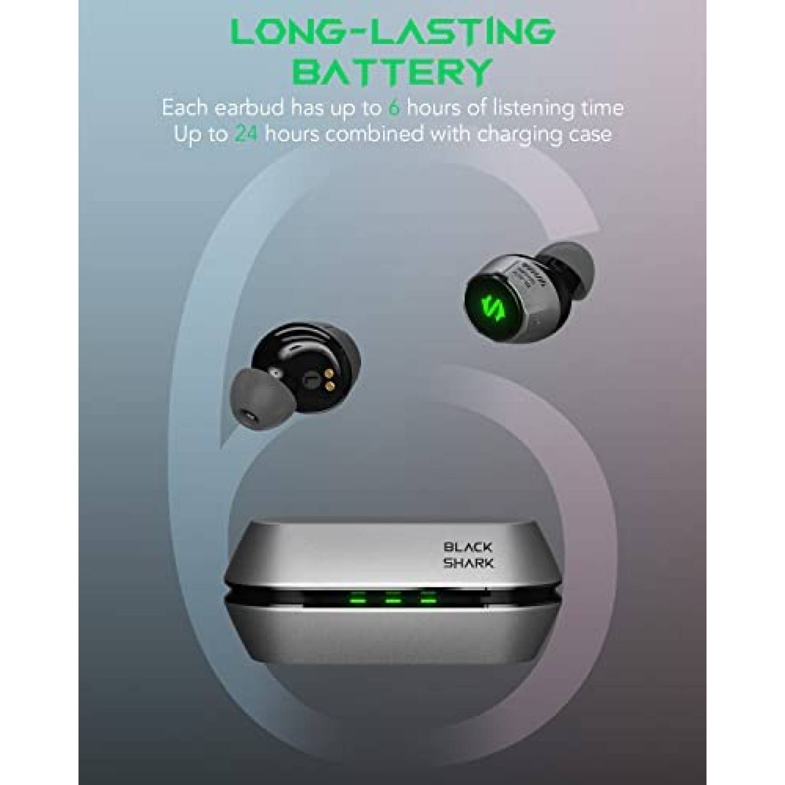 Auriculares Bluetoot Black Shark Lucifer T4 -Negro