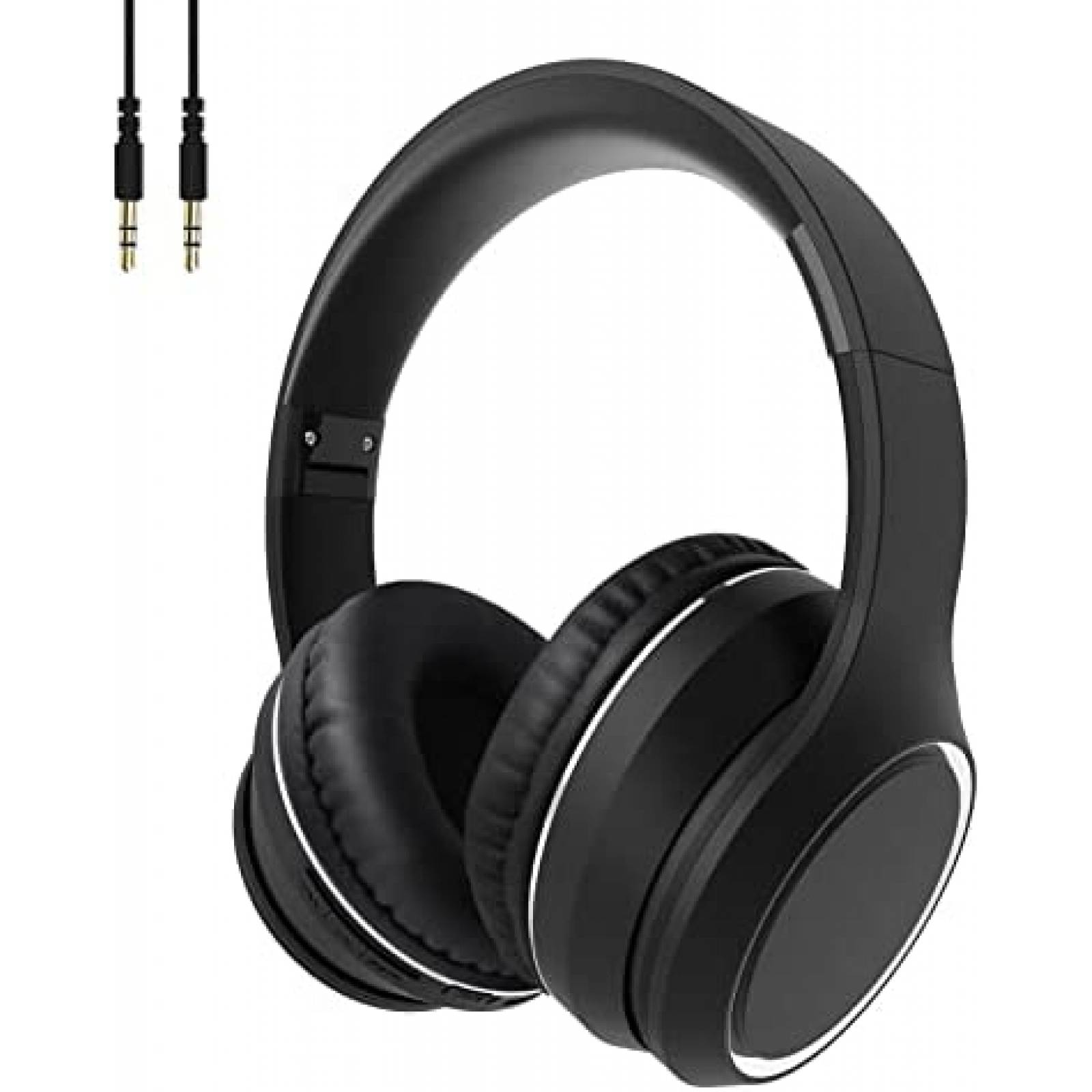 Audifonos de Diadema UOWGA Deep Bass de 30H de Carga -Negro