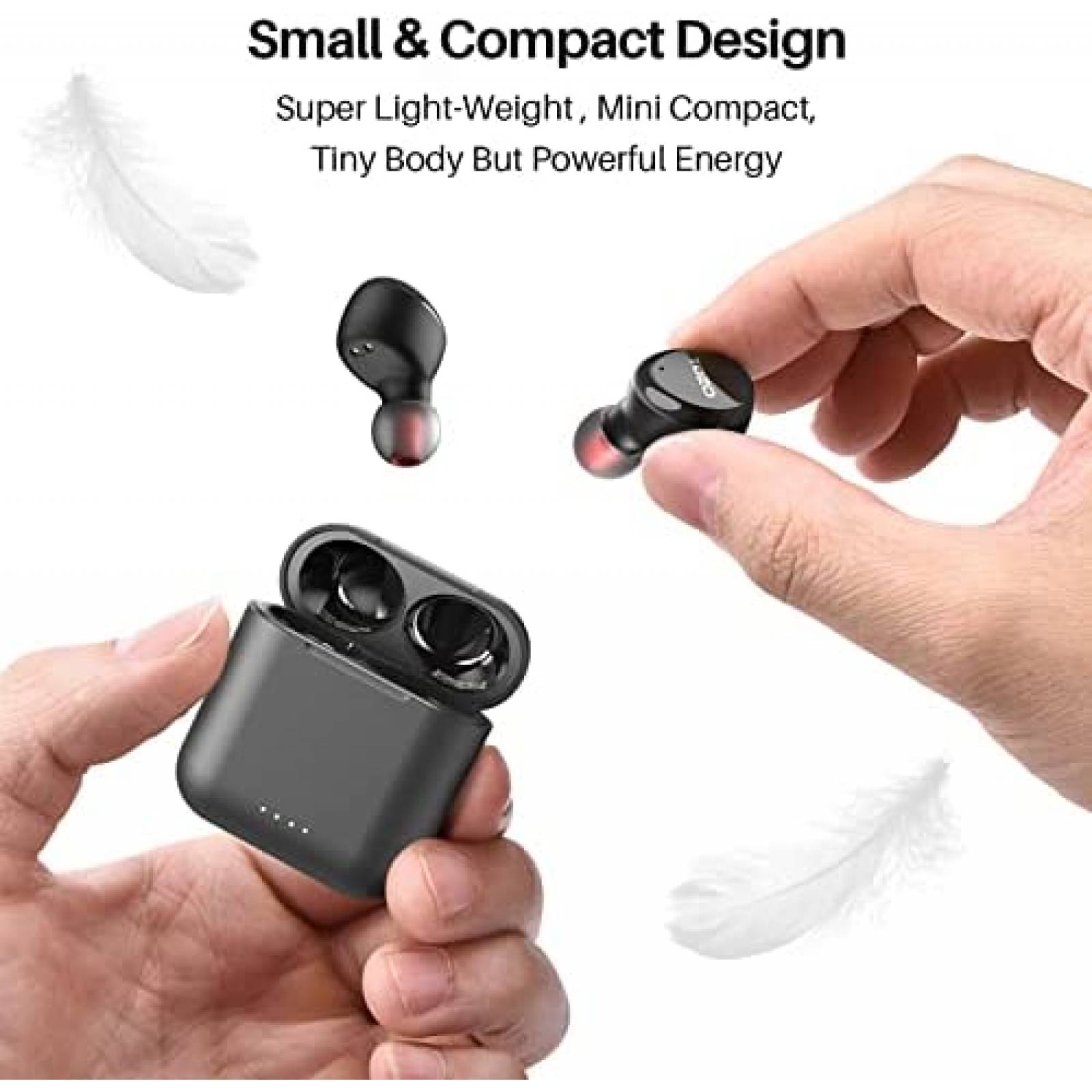 Audifonos Inalambricos TOZO T6S Cancelacion de Sonido -Negro