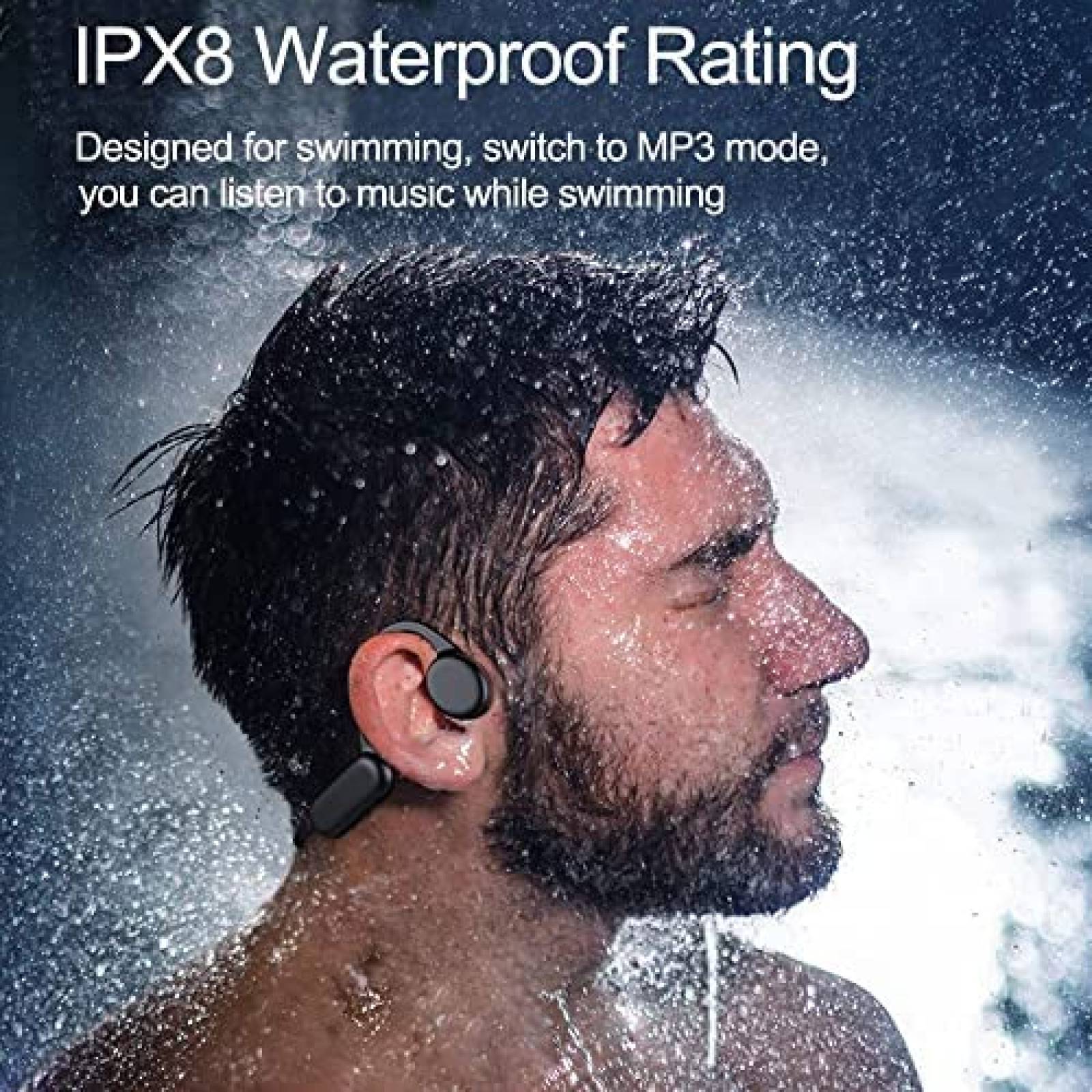 Audifonos Bluetooth de Cuello Pinetree IPX8 -Negro