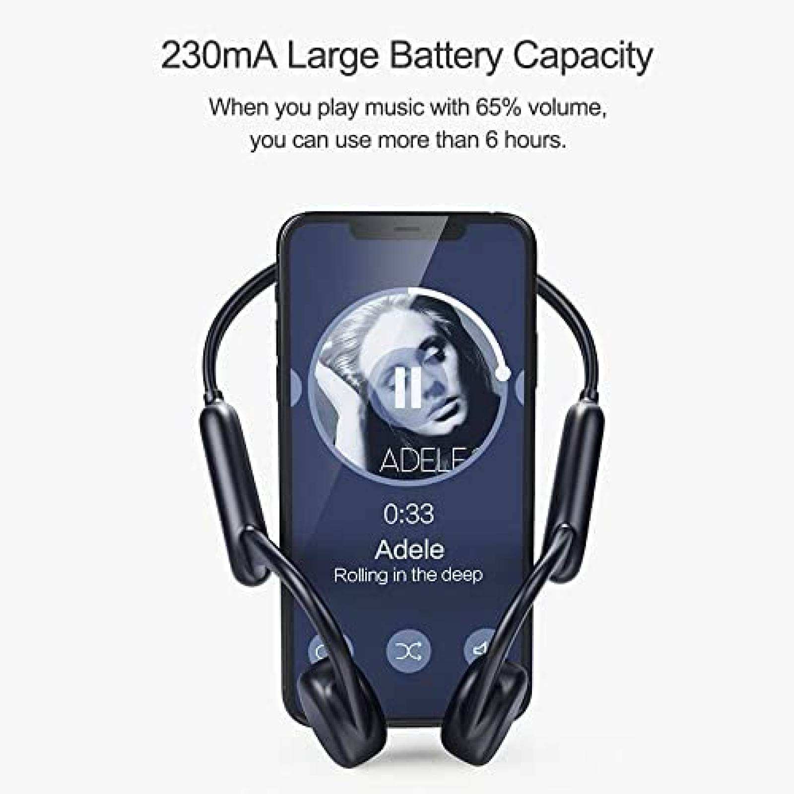 Audifonos Bluetooth de Cuello Pinetree IPX8 -Negro