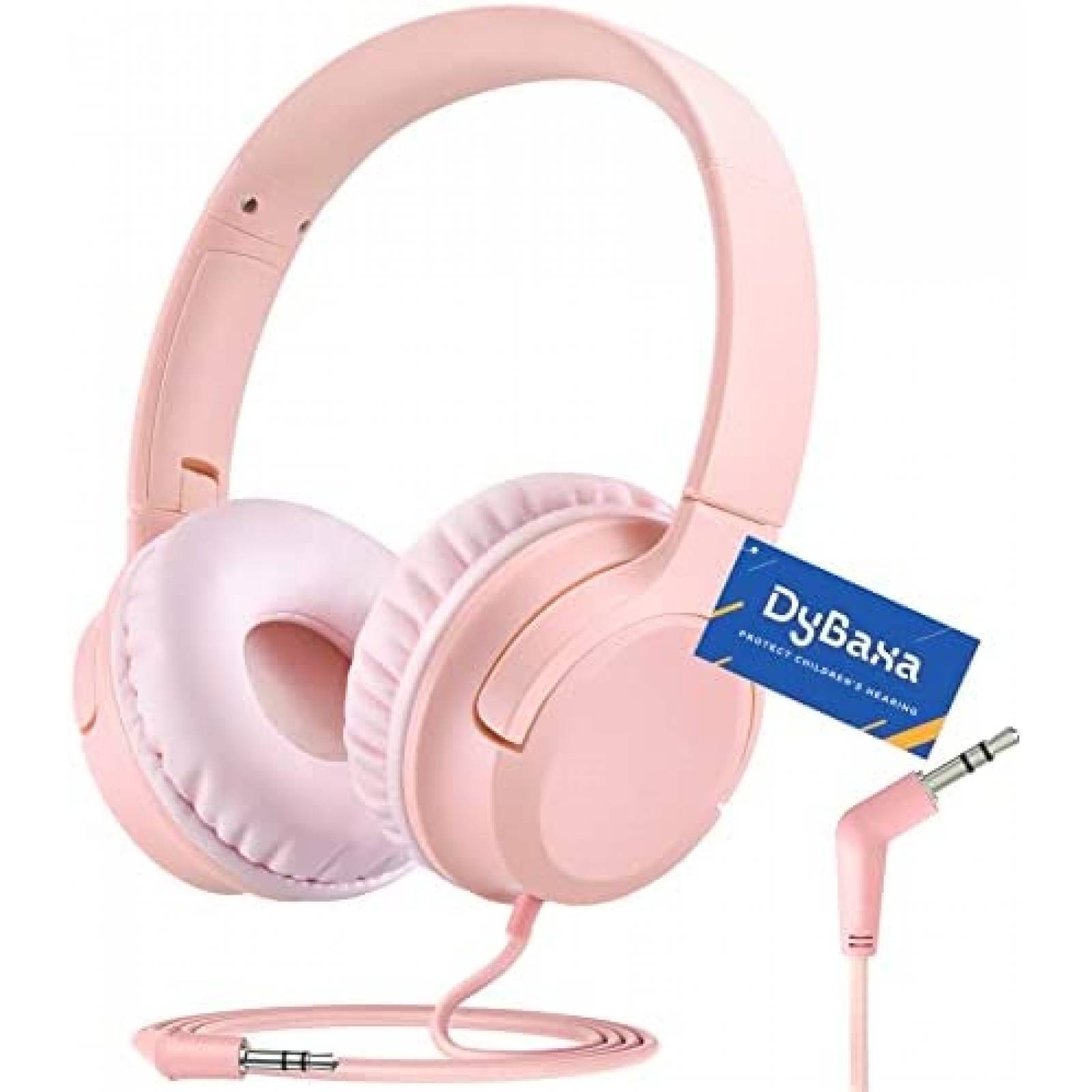 Audifonos de Diadema DyBaxa de 98dB con Jack 3.5mm -Rosa