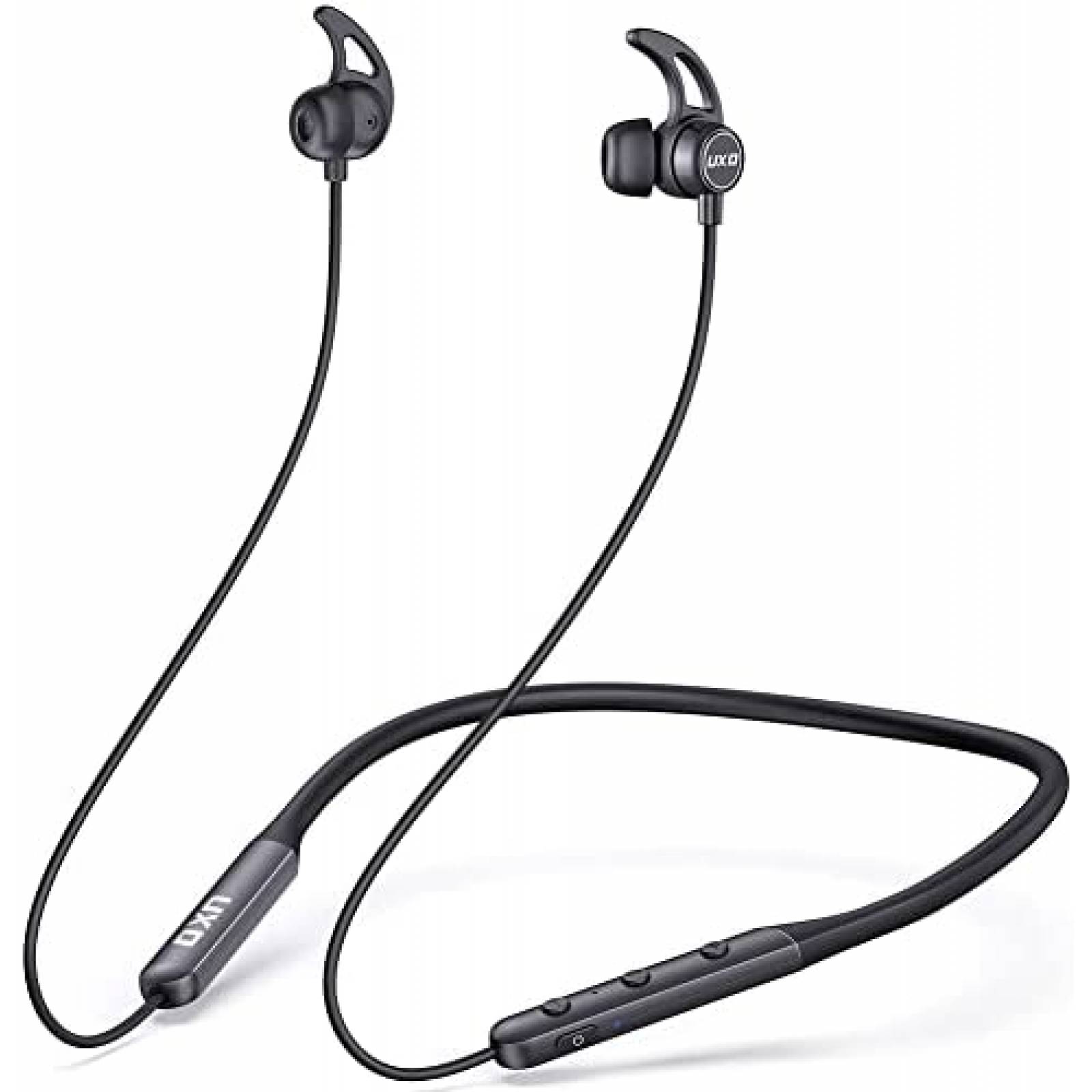 Auriculares UXD con Banda para el Cuello IPX6 Negro