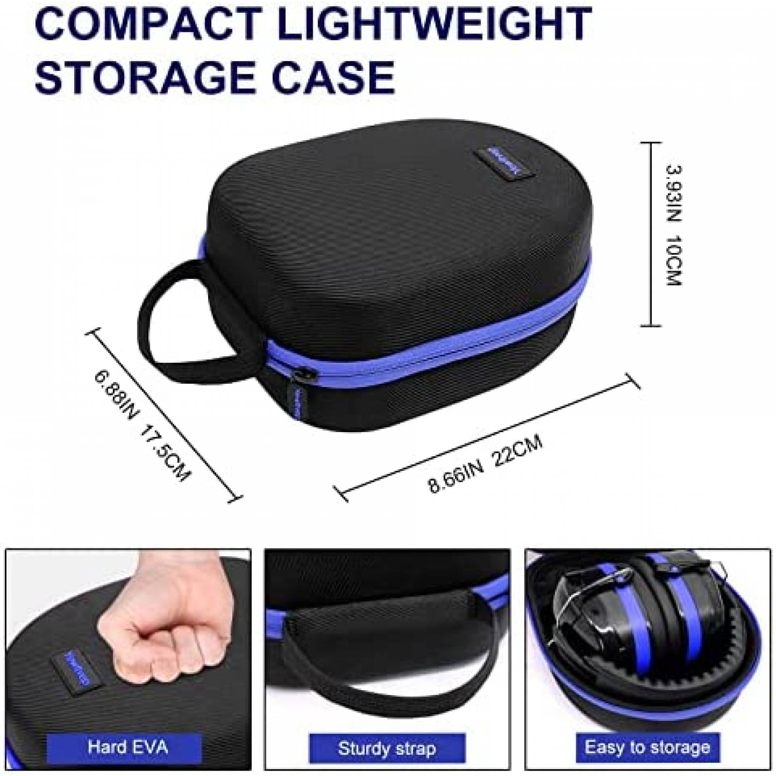 Proteccion Auditiva Para Tiro Con Pistola YEWLTVEP Estuche