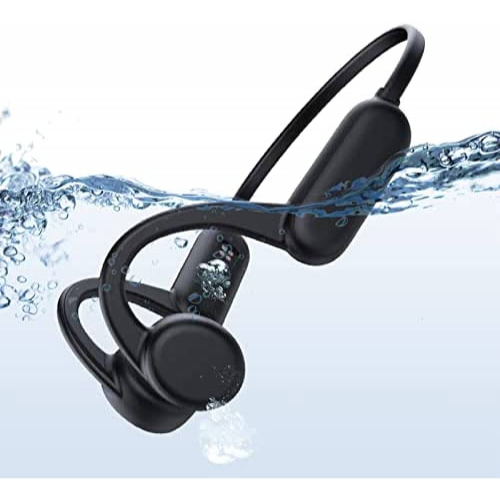 Audifonos Bluetooth HCMOBI IPX8 para Gimnasio -Negro