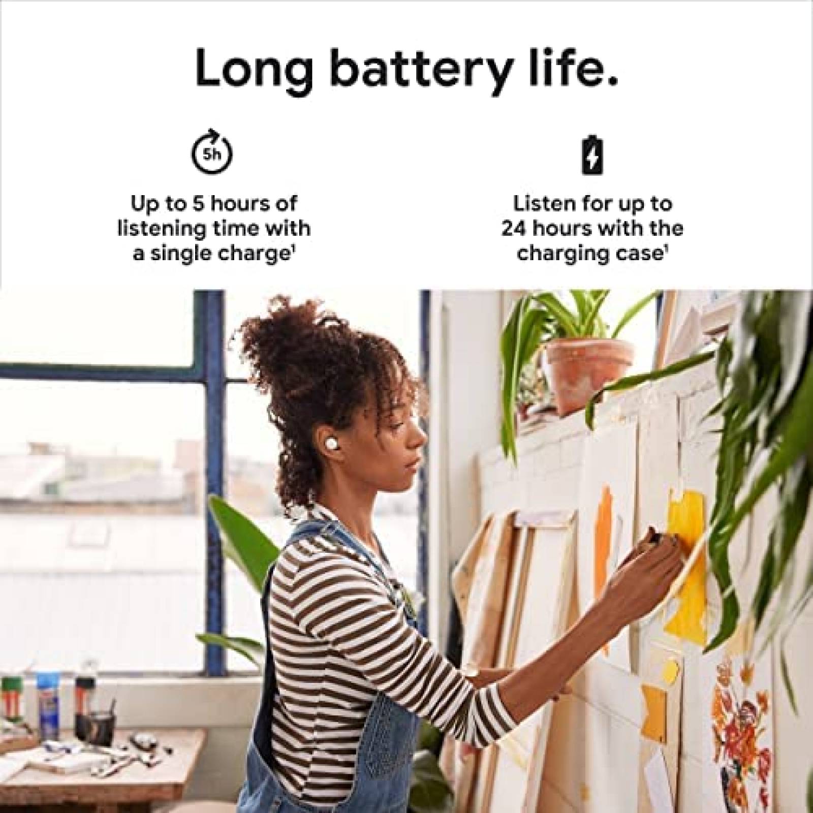 Audifonos Google Pixel Buds Serie A Inalambrico -Verde Olivo