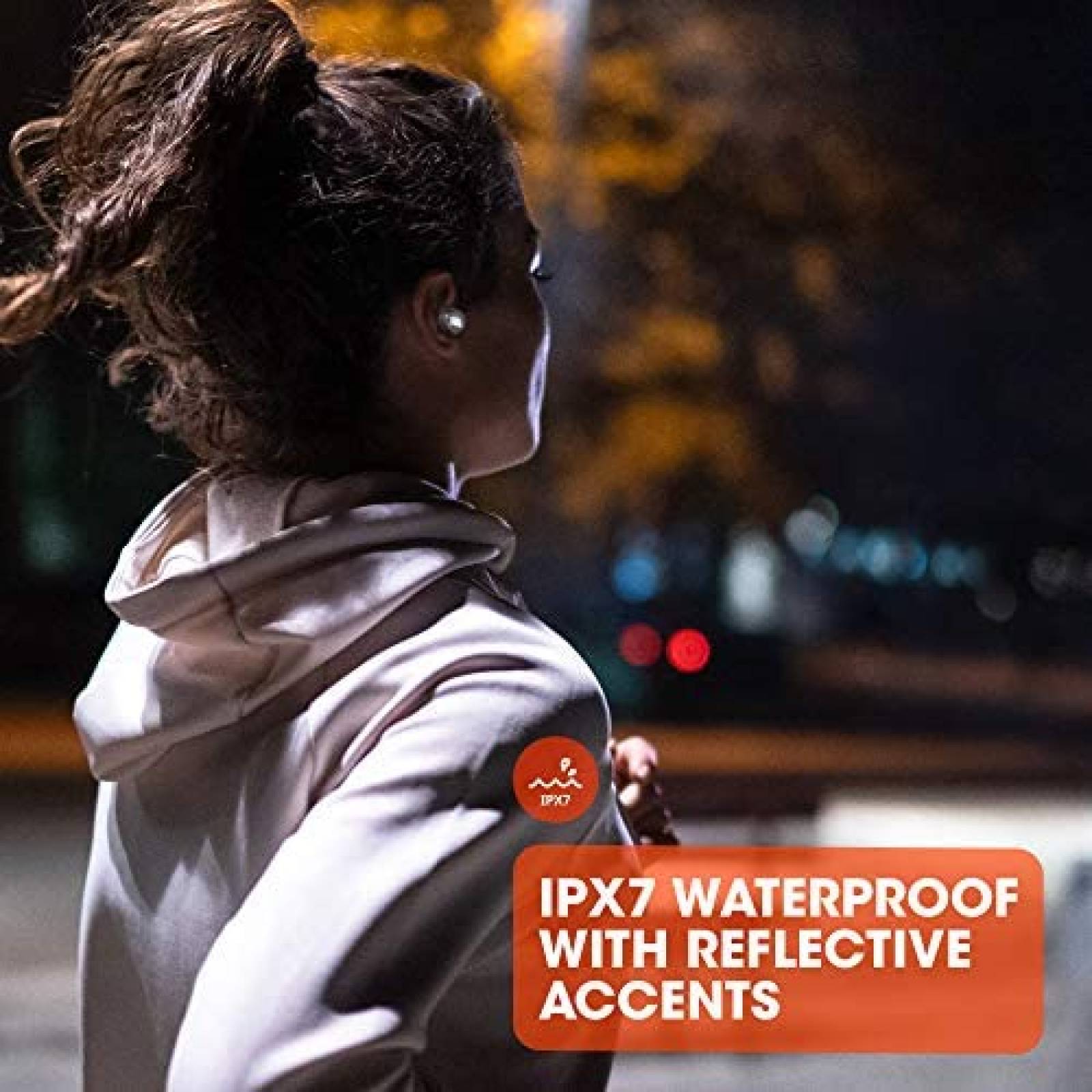 Audifonos JBL Reflect Mini NC IPX7 21H de Bateria -Azul