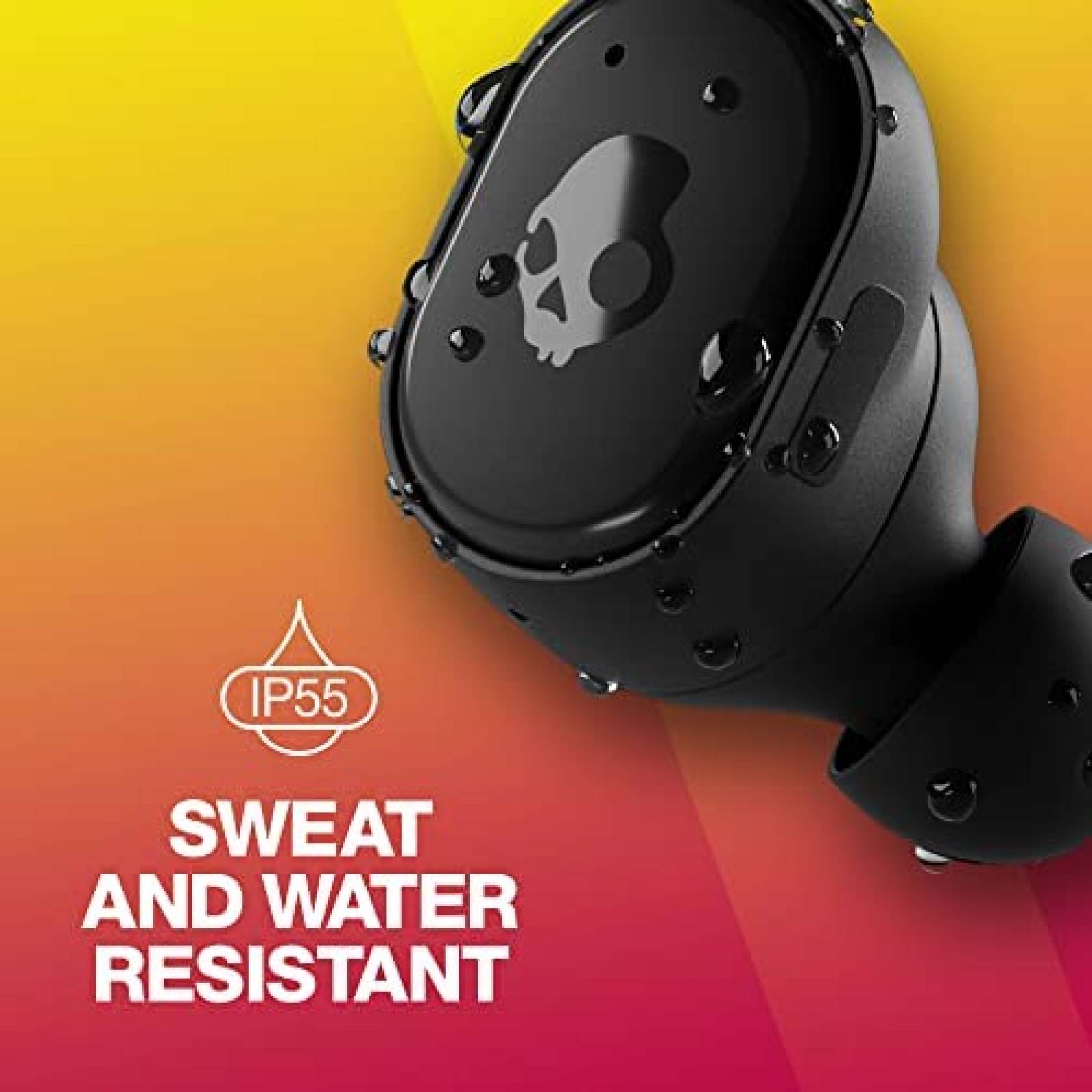 Audífonos Skullcandy Grind Inalámbrico 40hrs IP55 -Negro