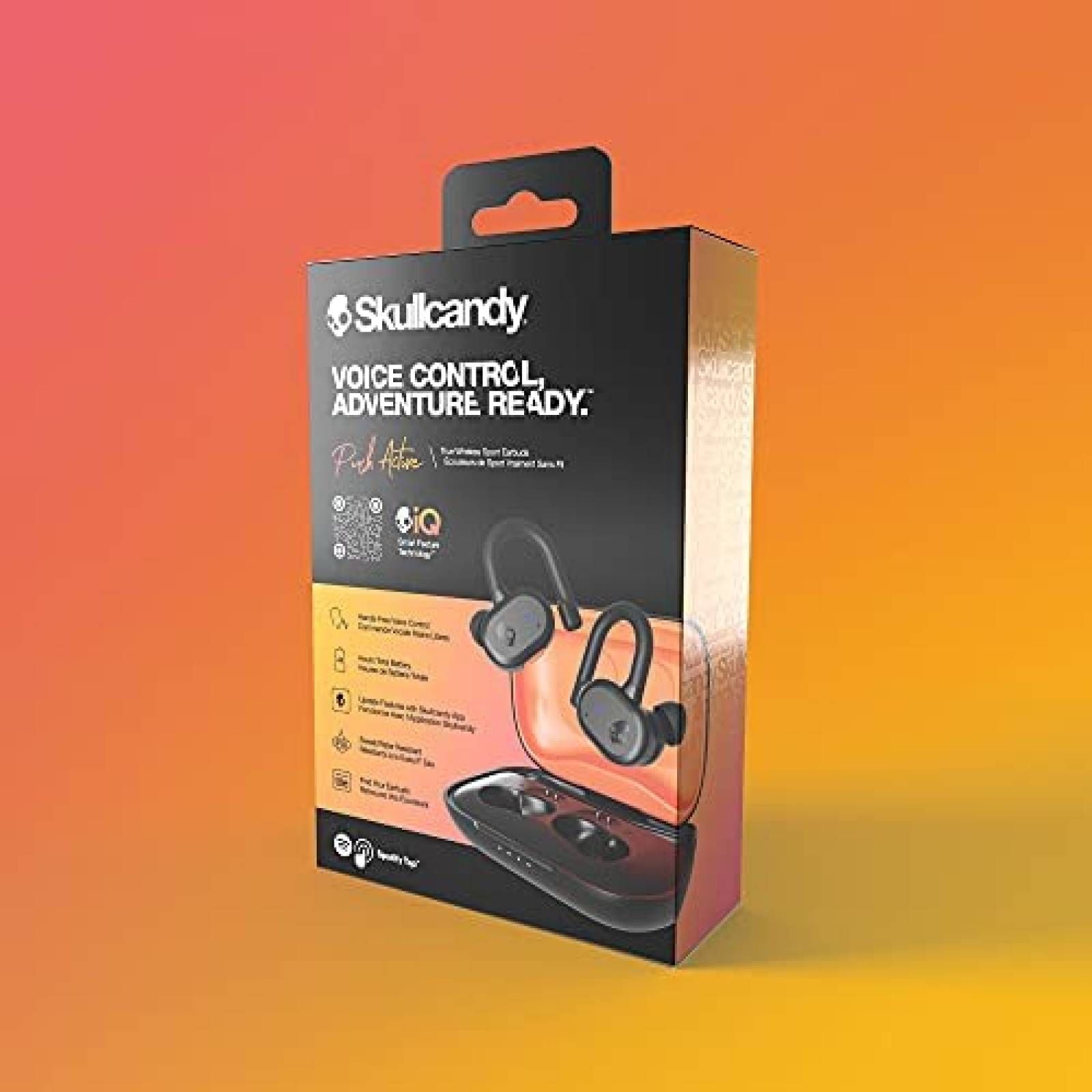 Audífonos Skullcandy Push Active Inalámbrico 44hrs IP55