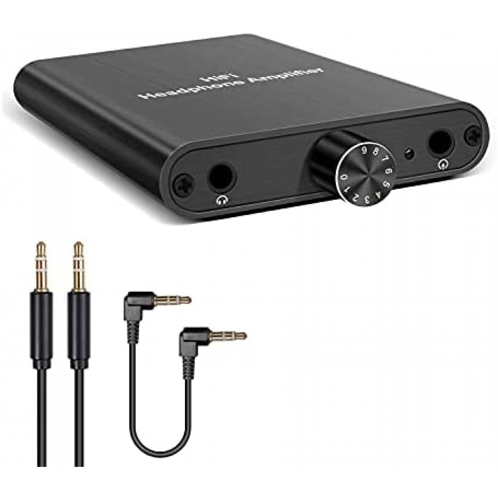 Amplificador Portátil Jin-T AA015 3.5mm Batería Litio -Negro