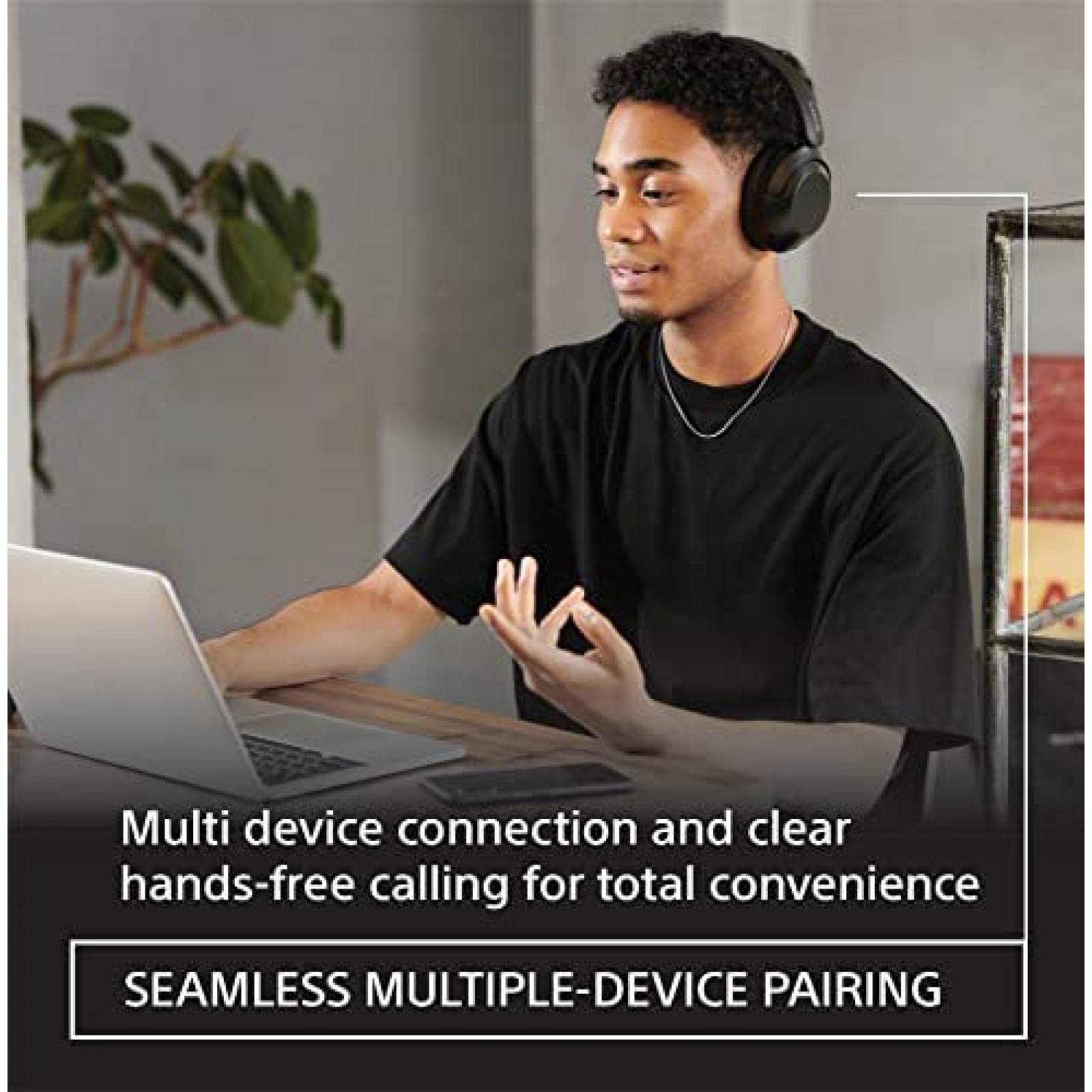 Audífonos Sony WH-XB910N Diadema Inalámbricos Azul