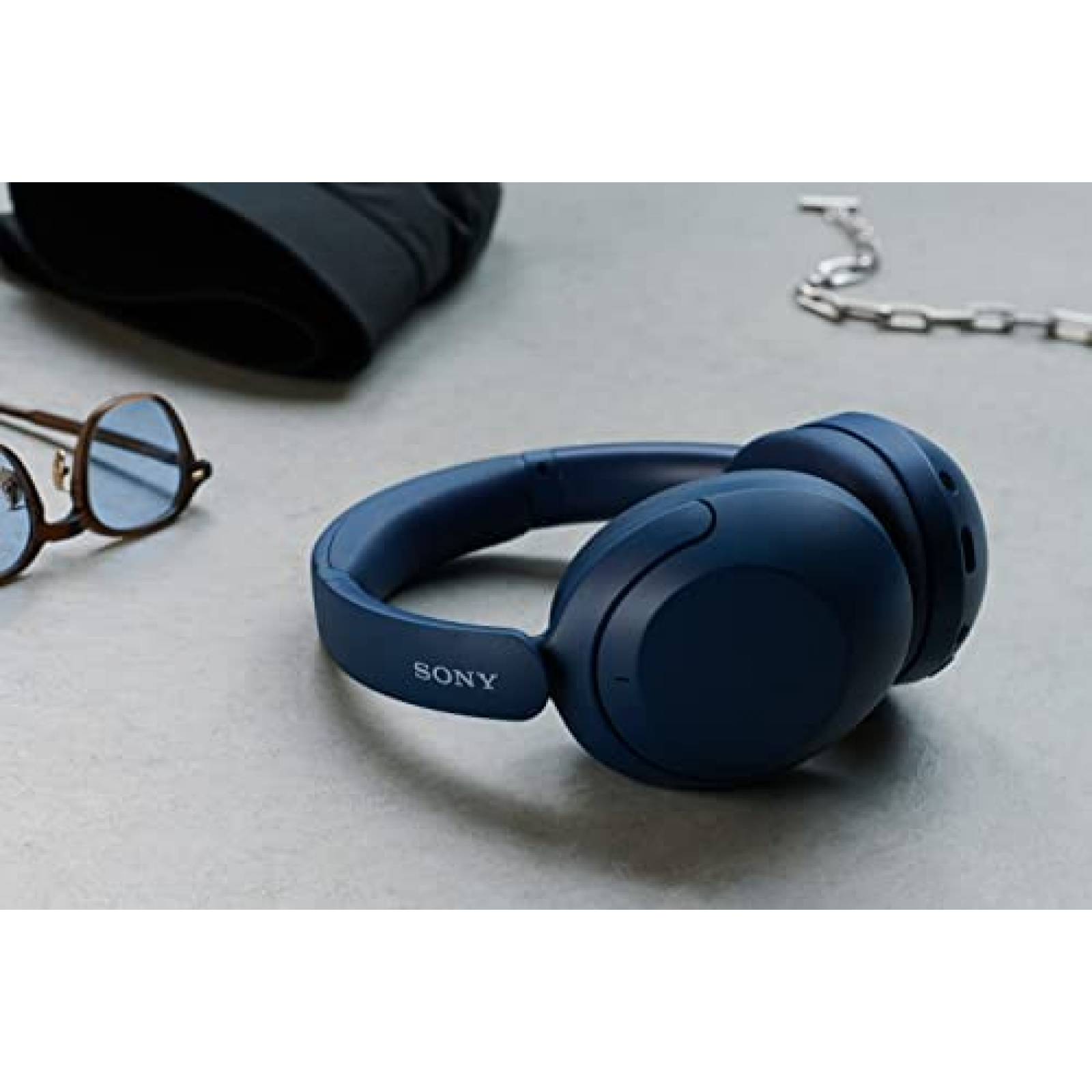 Audífonos Sony WH-XB910N Diadema Inalámbricos Azul