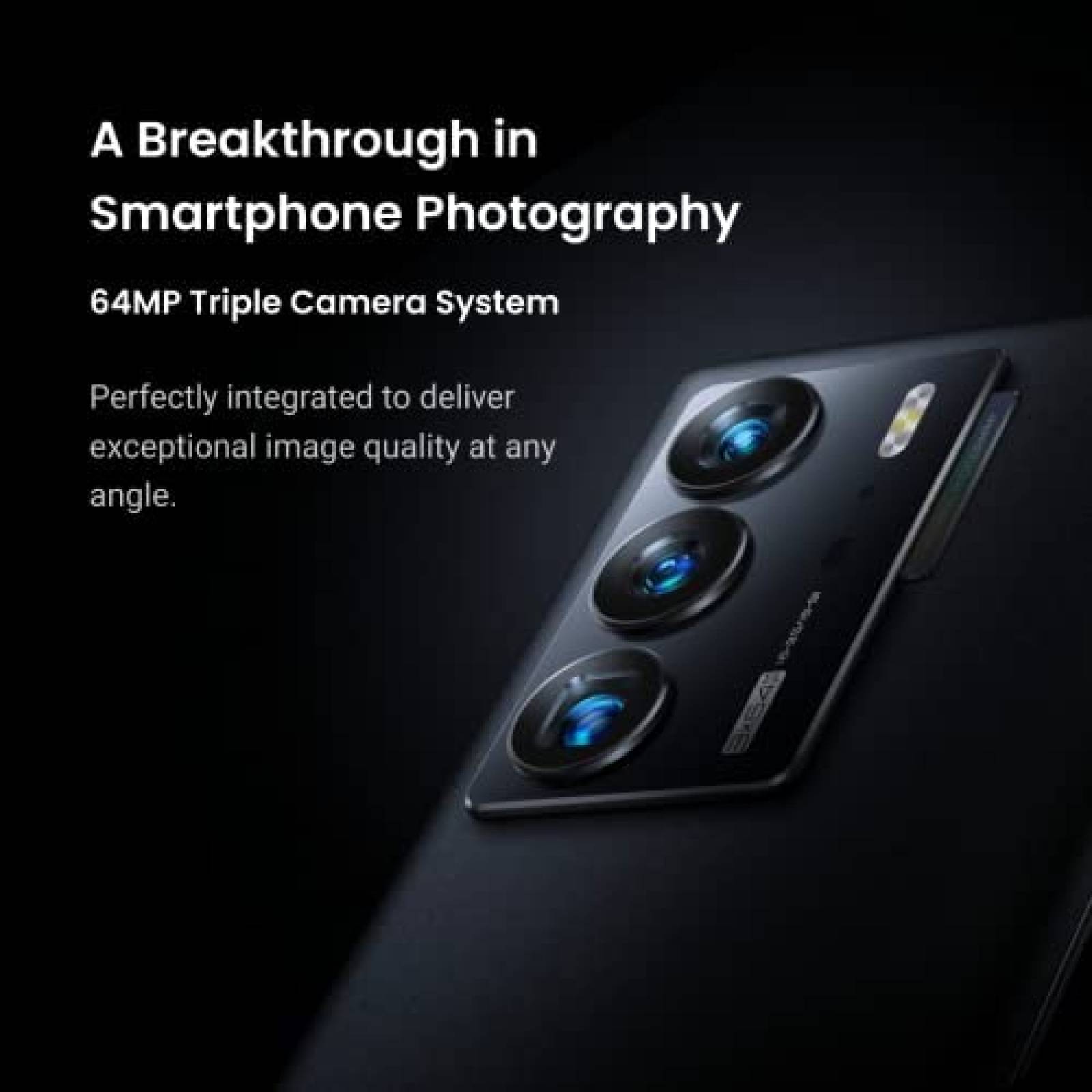 Celular ZTE Axon 40 Ultra 6.8'' Desbloqueado 8+128GB -Negro