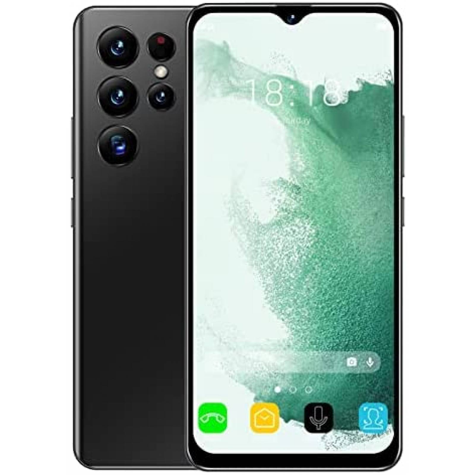 Celular Yoidesu S22 7.3'' 4G RAM 64G ROM Desbloqueado -Negro