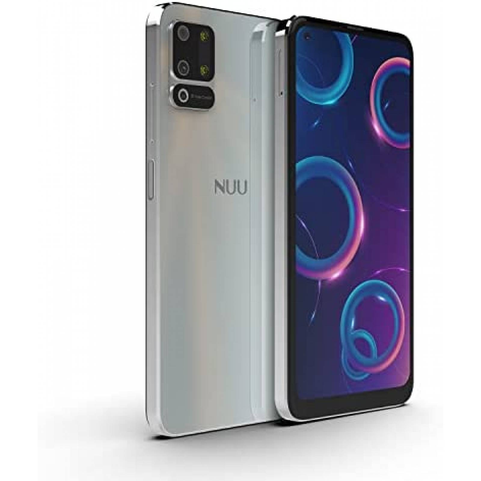 Celular NUU B10 6.5'' Desbloqueado 64GB 4GB RAM -Blanco