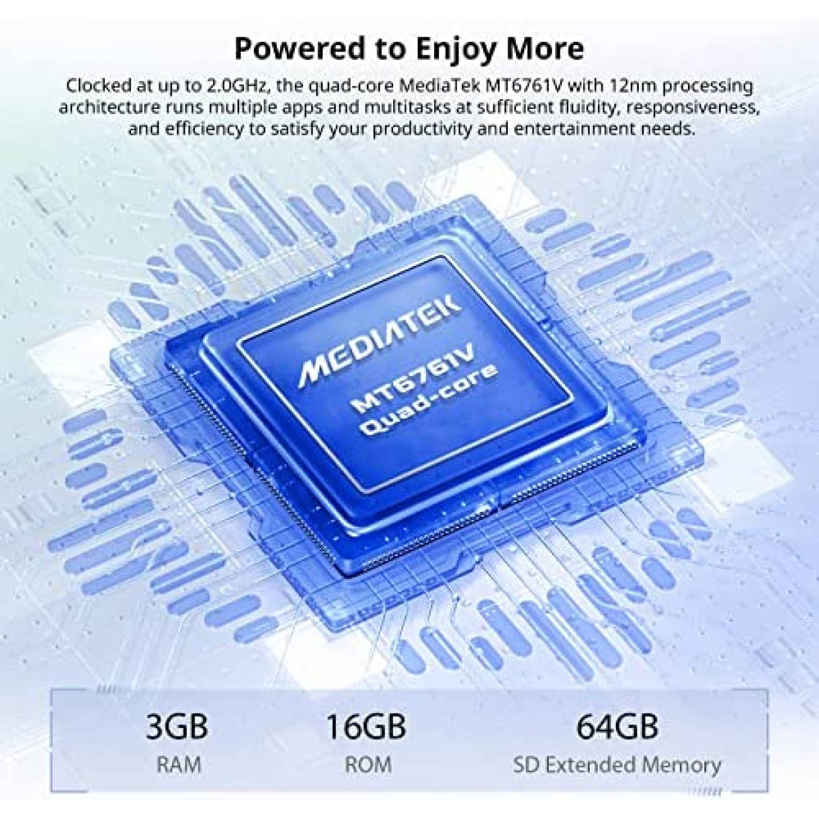 Telefono Blackview A55 6.5'' Desbloqueado 3GB+16GB ROM