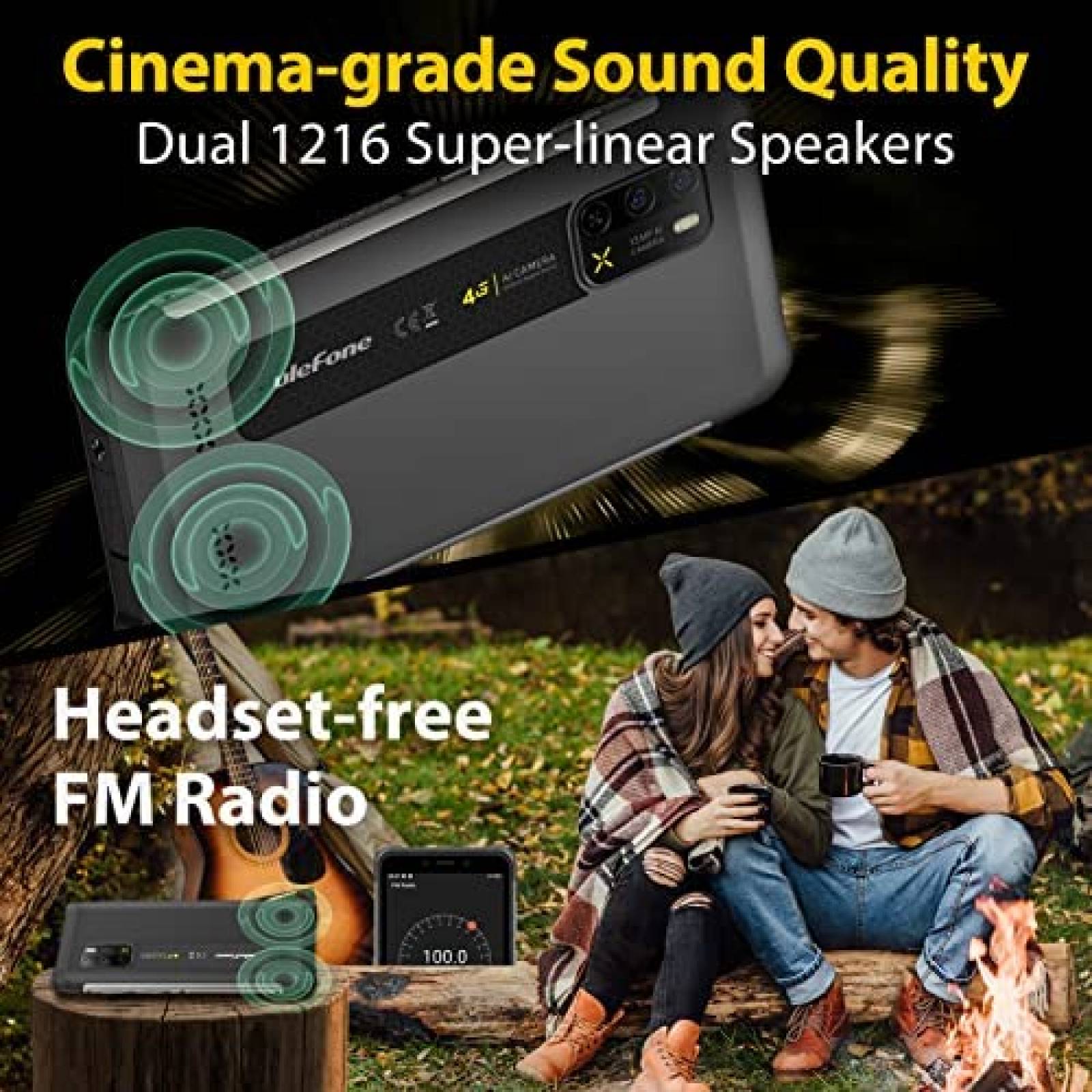 Celular Ulefone Armor X10 5.45'' 4GB+32GB 13MP -Negro