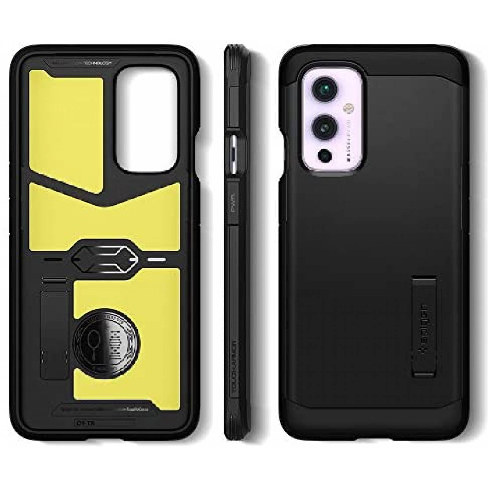 Funda Spigen Tough Armor para OnePlus 9 Case 5G -Negro