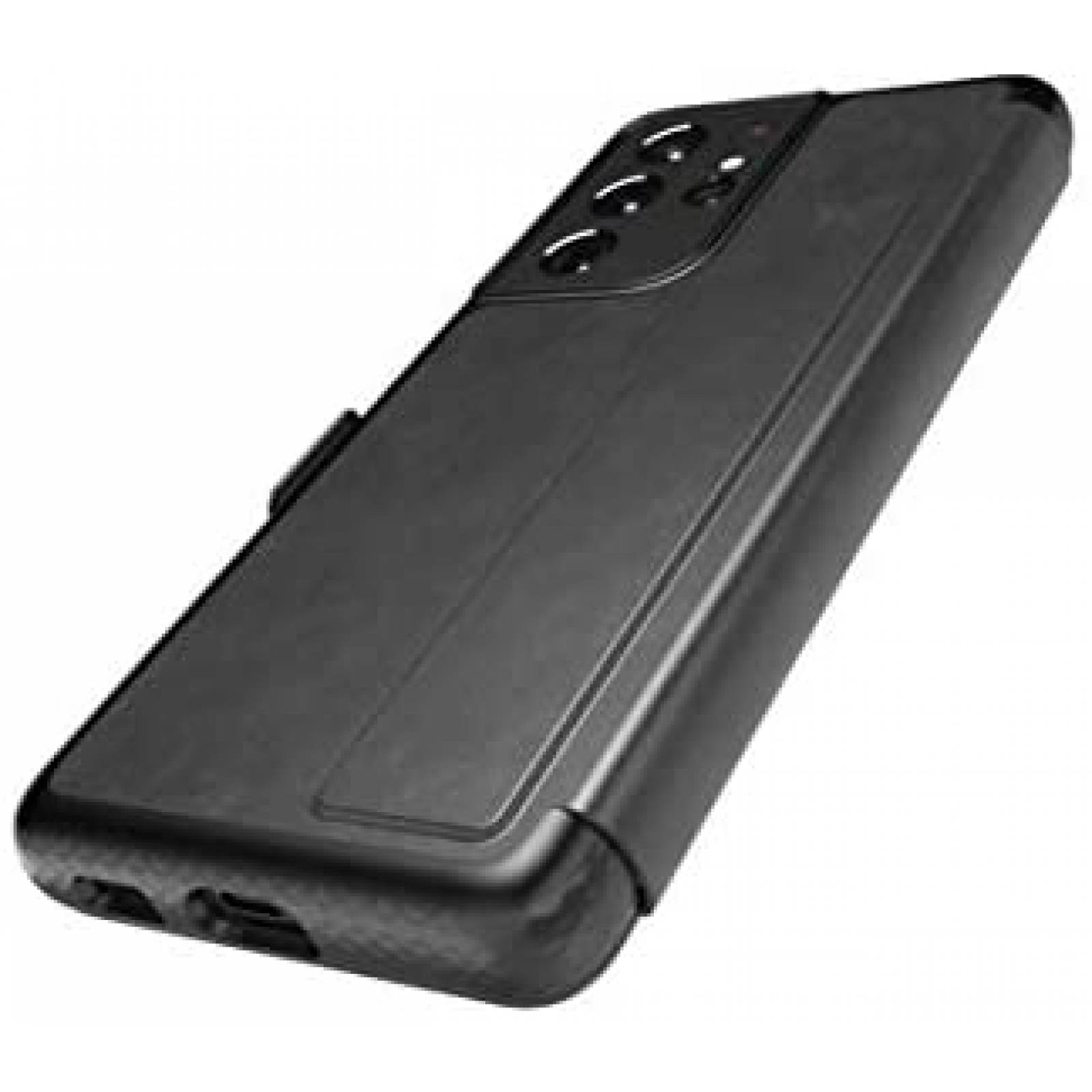 Funda tech21 EvoWallet para Samsung S21 Ultra 5G -Negro