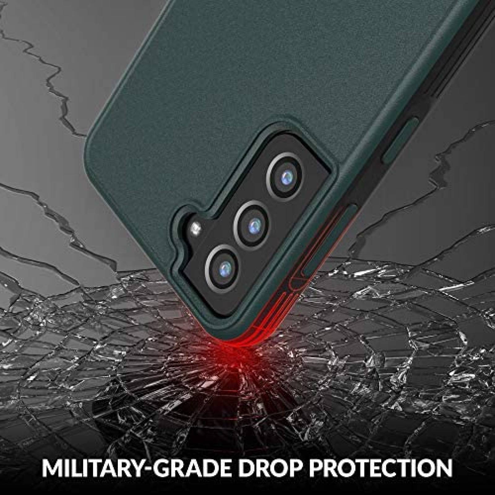 Funda Rigida Crave para Samsung Galaxy S2 6.2'' -Verde