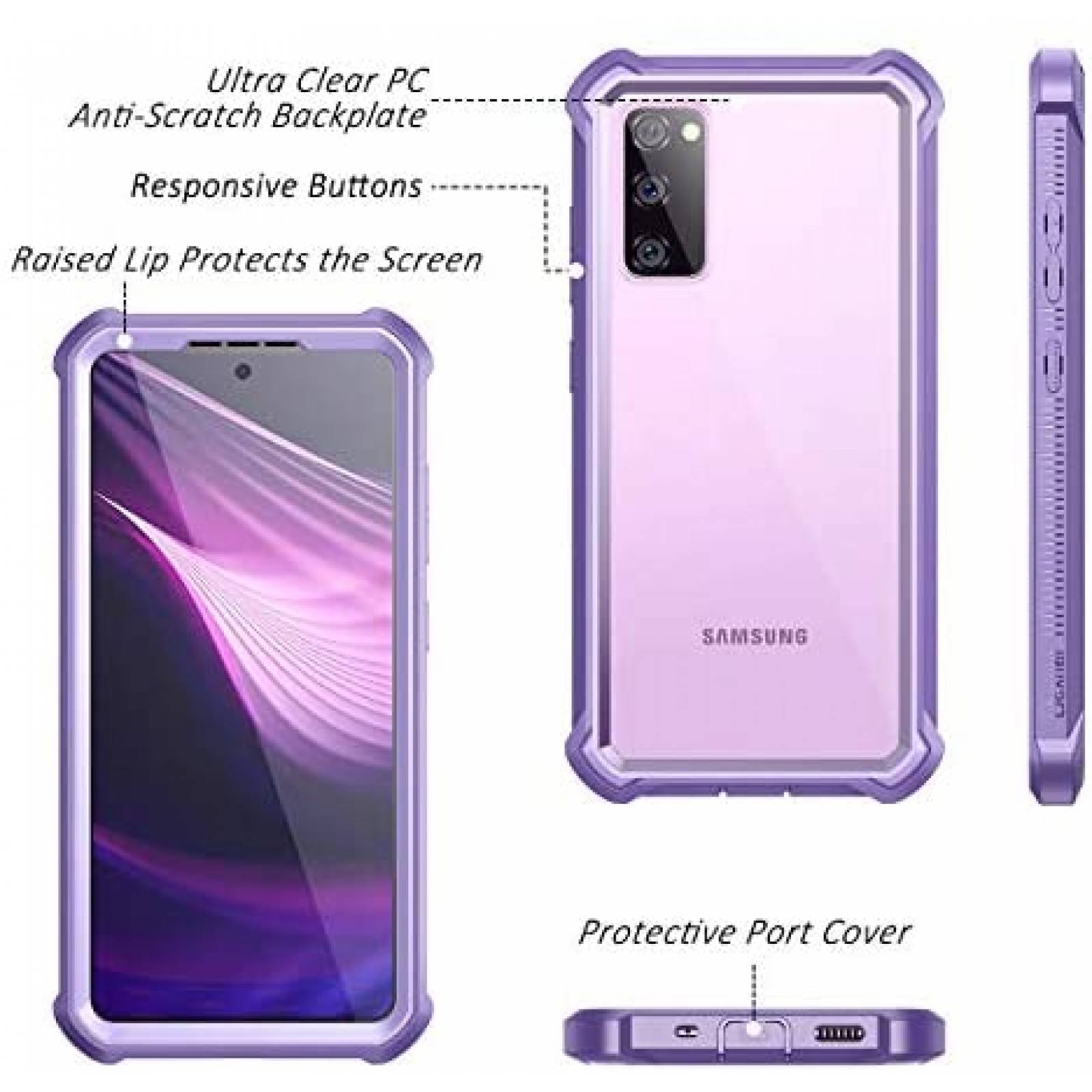 Funda para Celular Dexnor Samsung Galaxy S20 FE -Morado