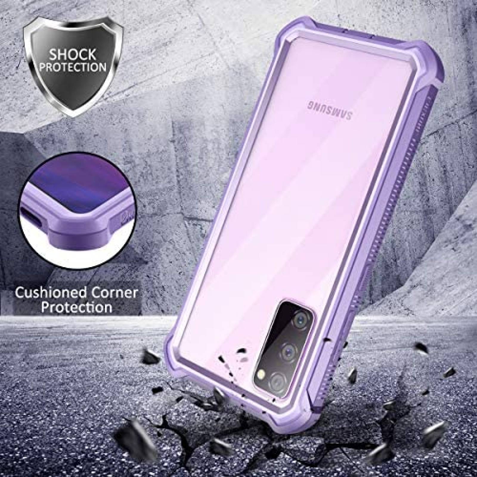 Funda para Celular Dexnor Samsung Galaxy S20 FE -Morado