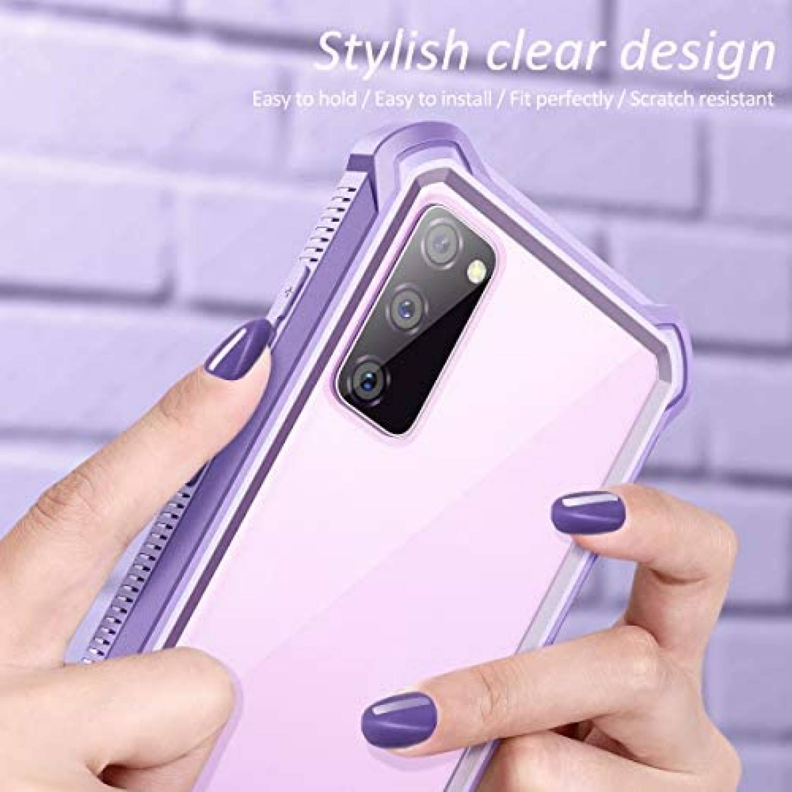 Funda para Celular Dexnor Samsung Galaxy S20 FE -Morado