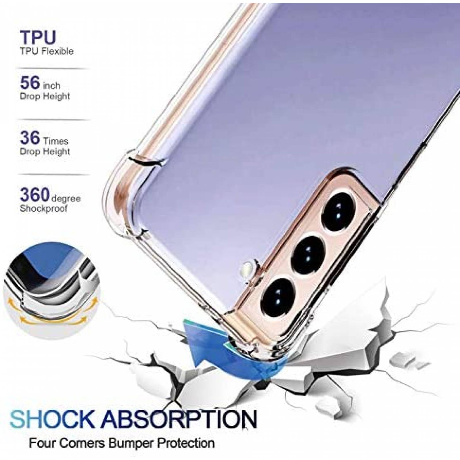 Funda para Celular KIOMY Samsung Galaxy S21 -Morado