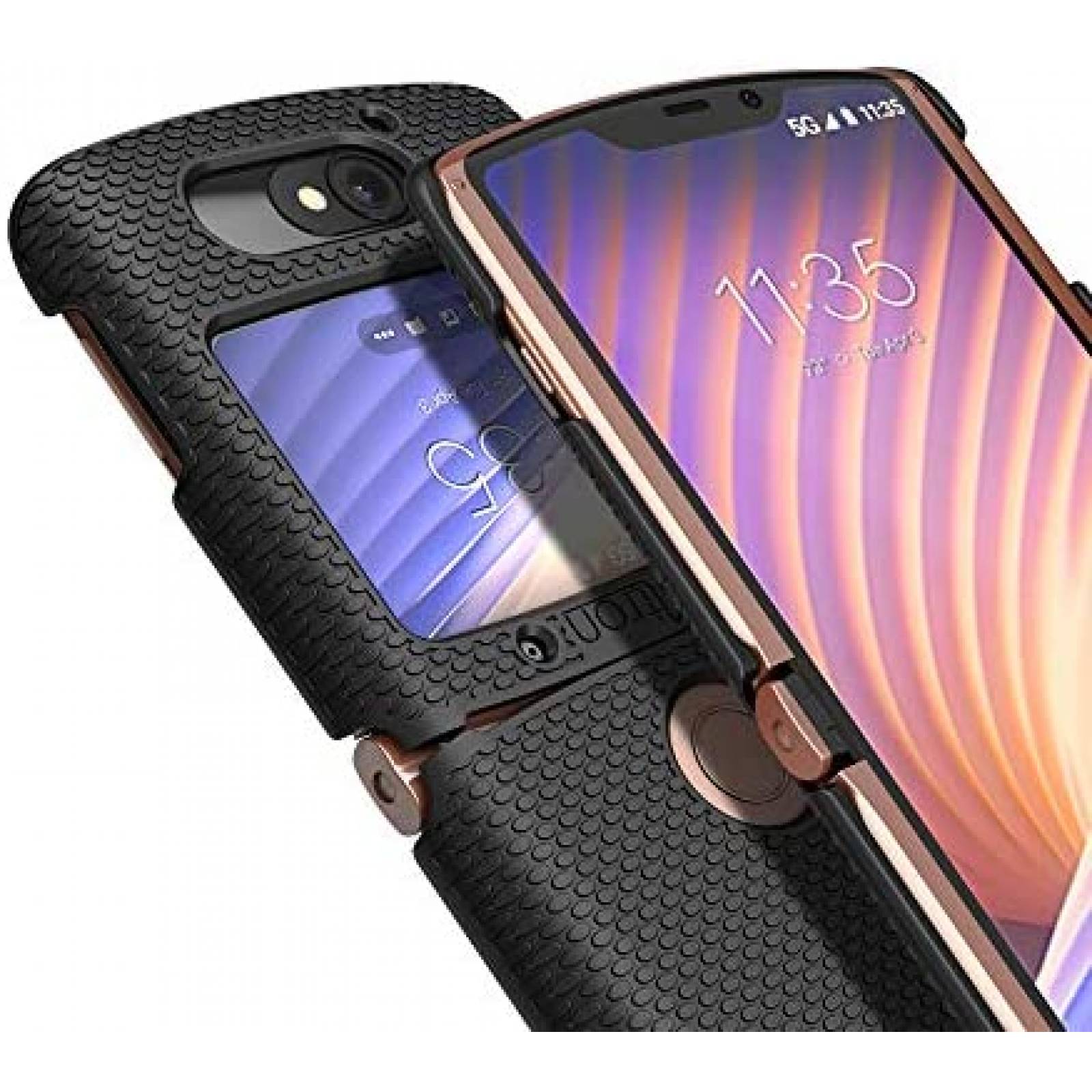 Funda Clip-On BELTRON XT2071 para Motorola RAZR 5G -Negro