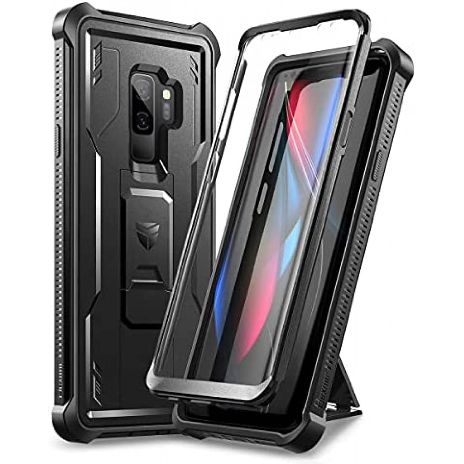 Funda Daxnor Compatible Con Galaxy S9+ plus -Transparente