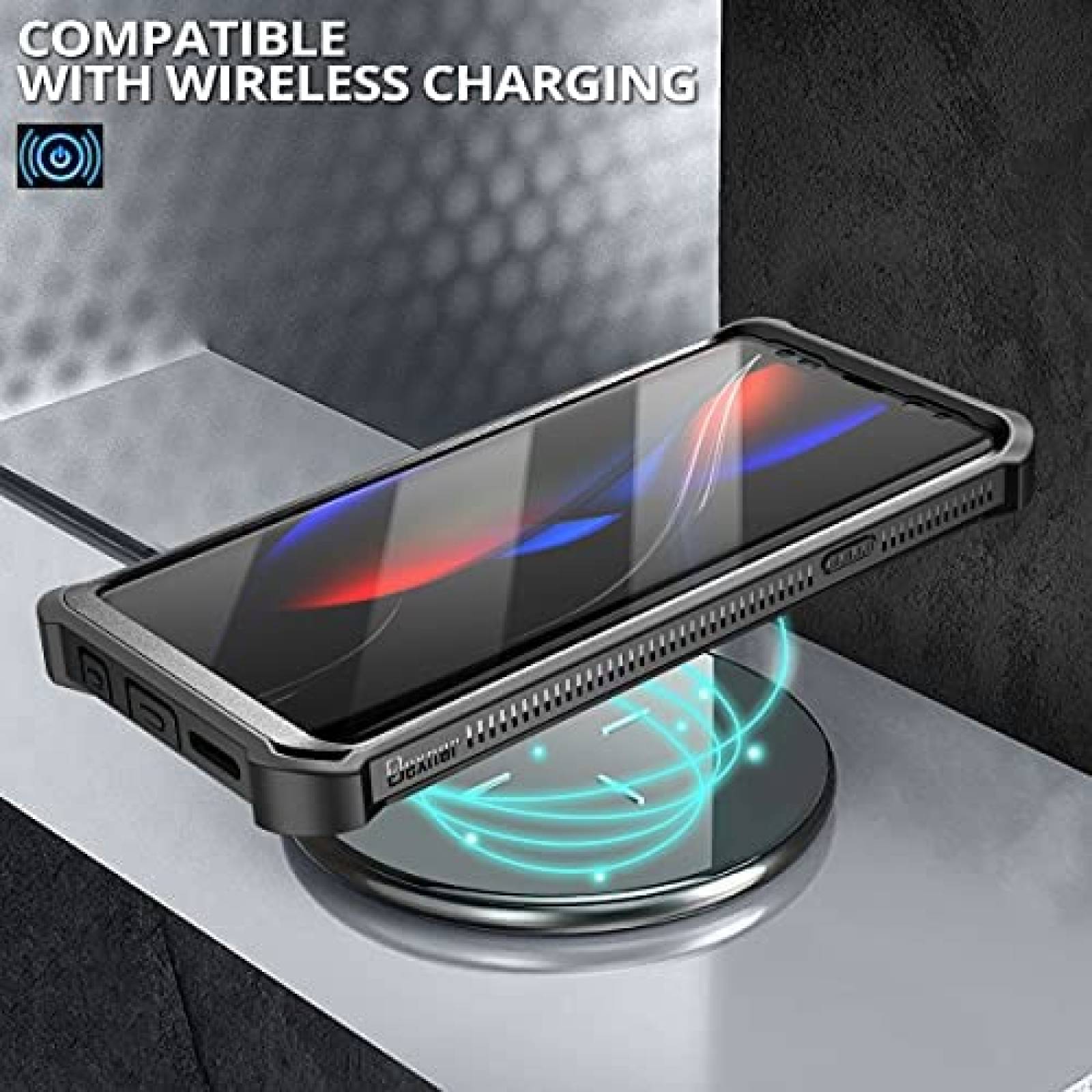 Funda Daxnor Compatible Con Galaxy S9+ plus -Transparente