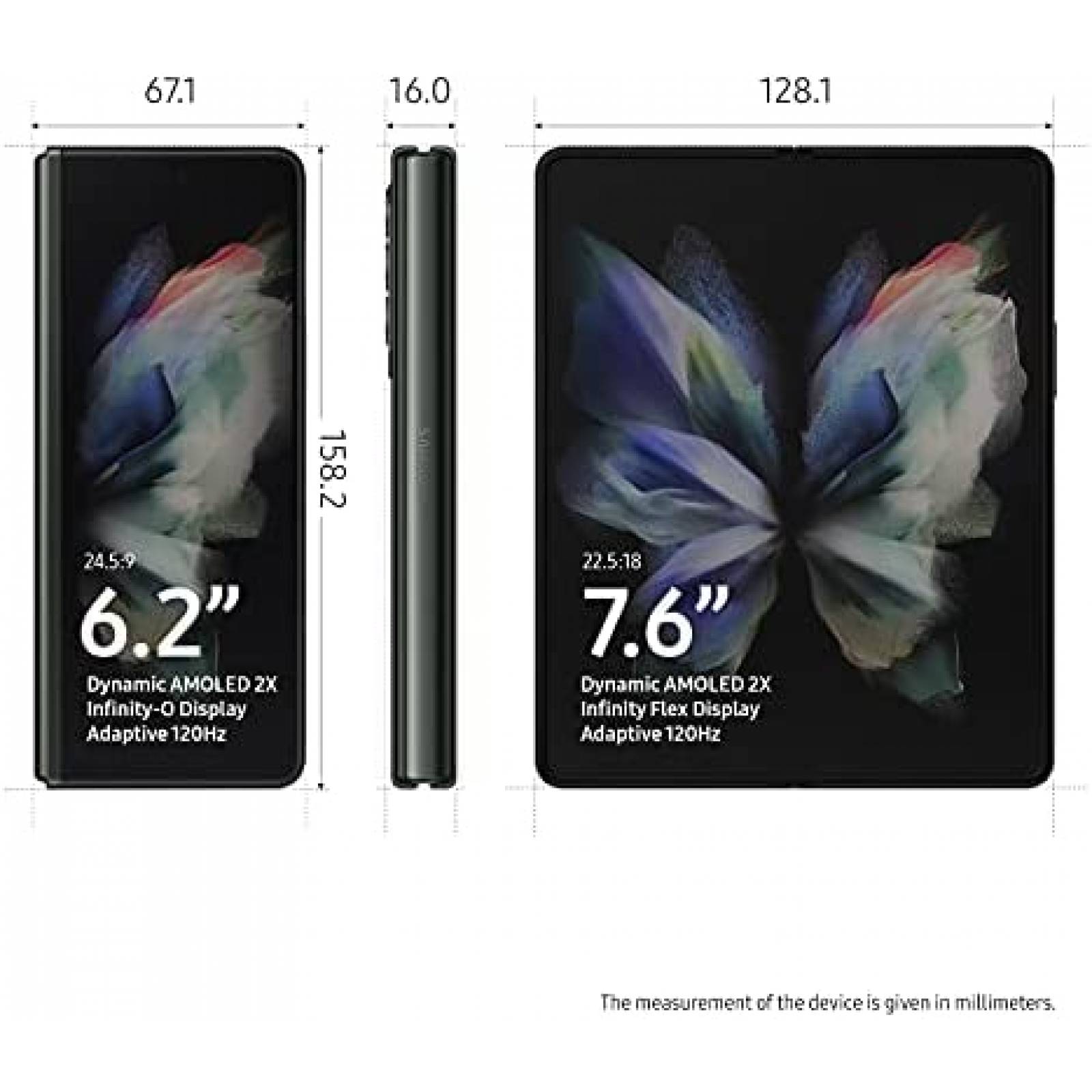 Smartphone Samsung Galaxy Z Fold 3 5G Desbloqueado 256 GB