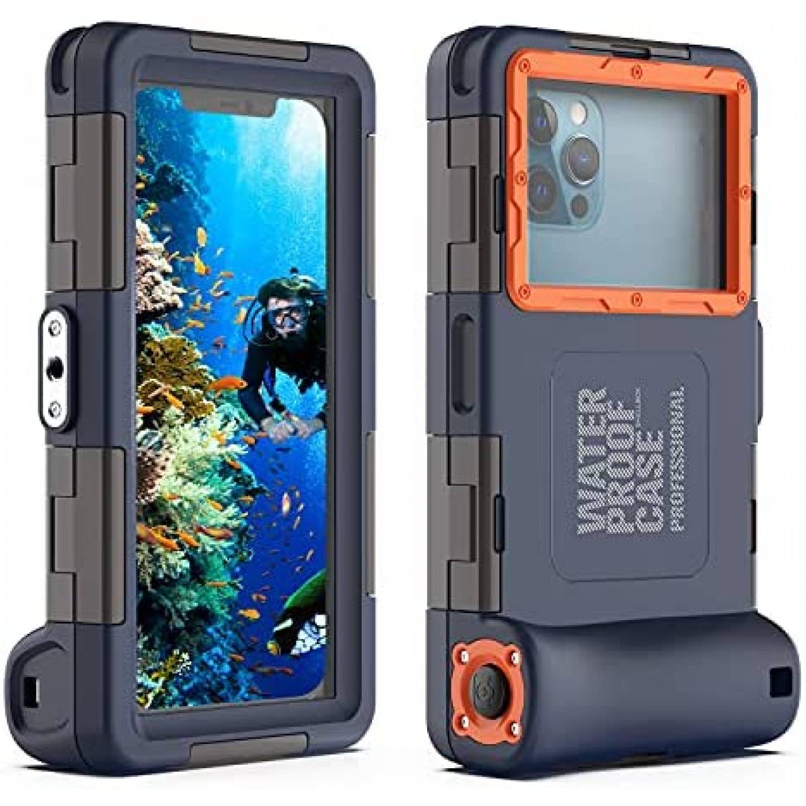Funda YOGRE Para Fotografia Submarina Impermeable -Azul