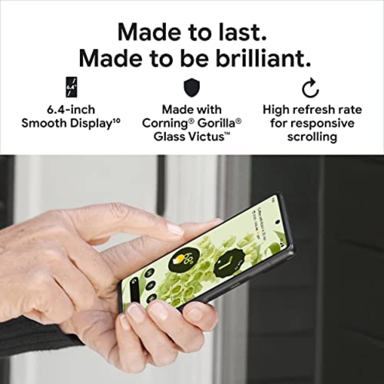 Telefono Google Pixel 6 5G Desbloqueado 128GB -Negro