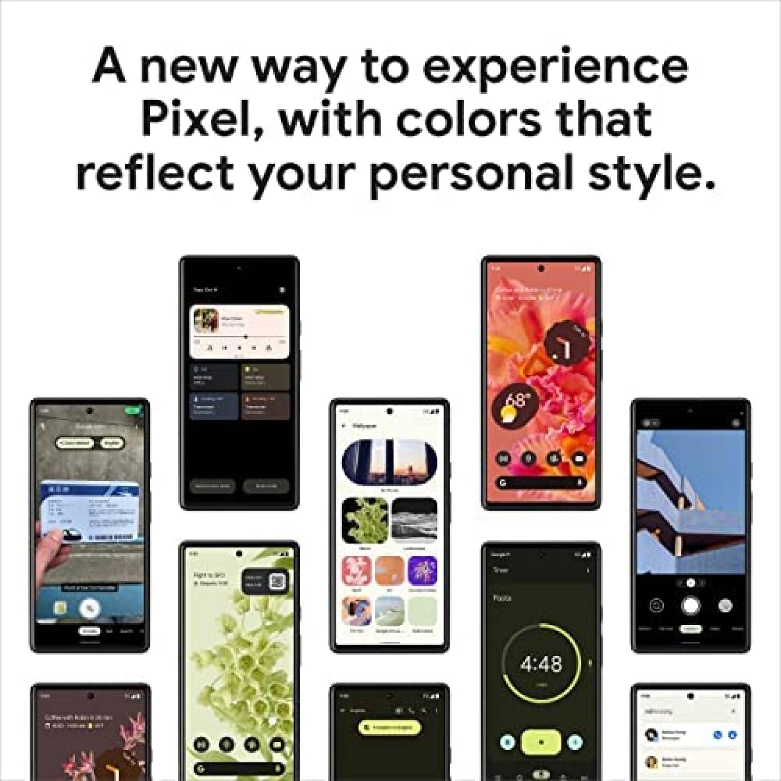 Telefono Google Pixel 6 5G Desbloqueado 128GB -Negro