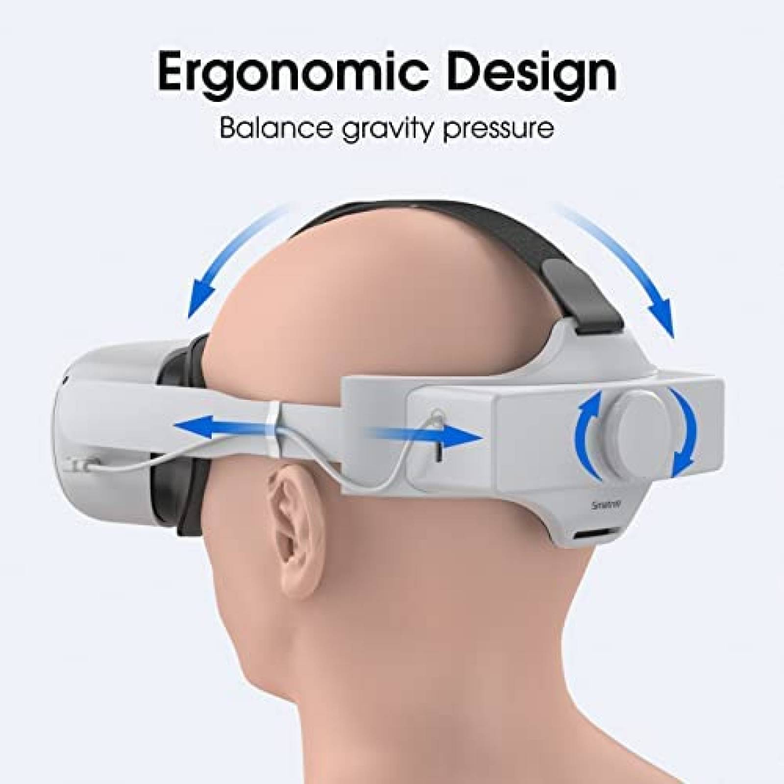 Correa Smatree para Oculus Quest 2 Elite con Bateria