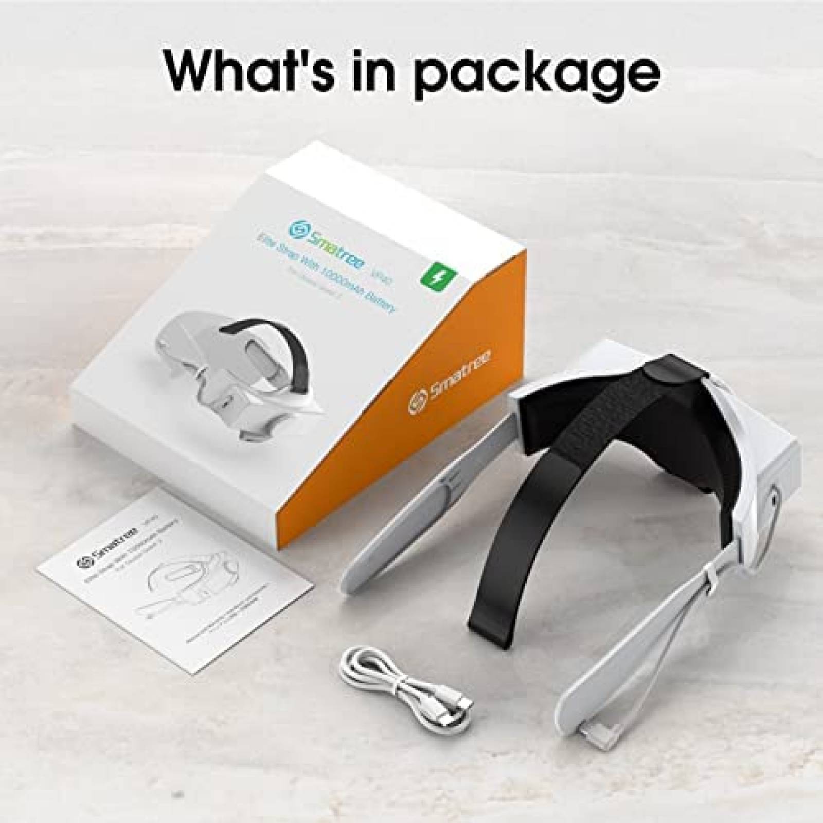 Correa Smatree para Oculus Quest 2 Elite con Bateria