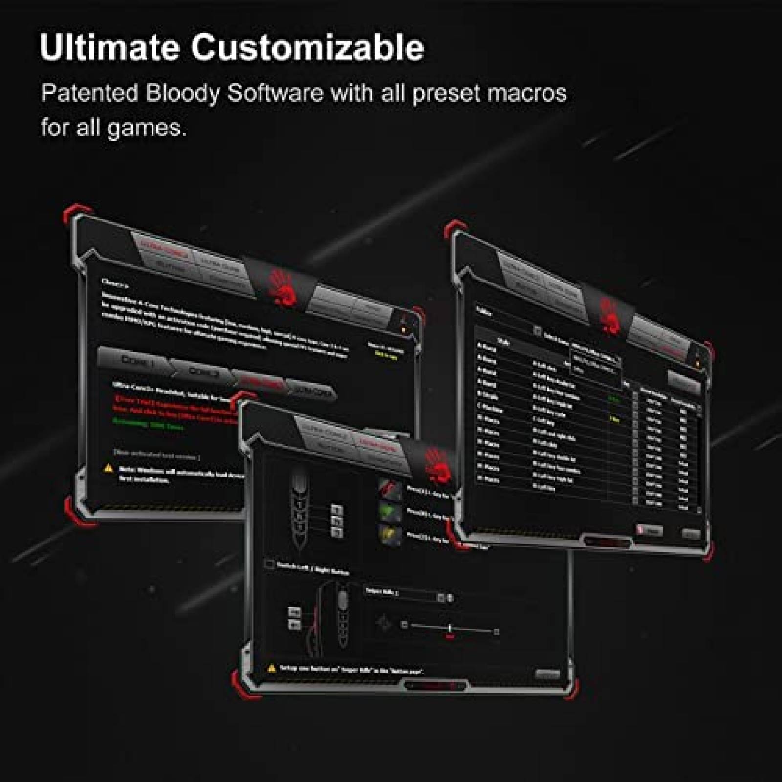 Mouse Gamer Bloody W60Max Programable RGB Con Cable USB