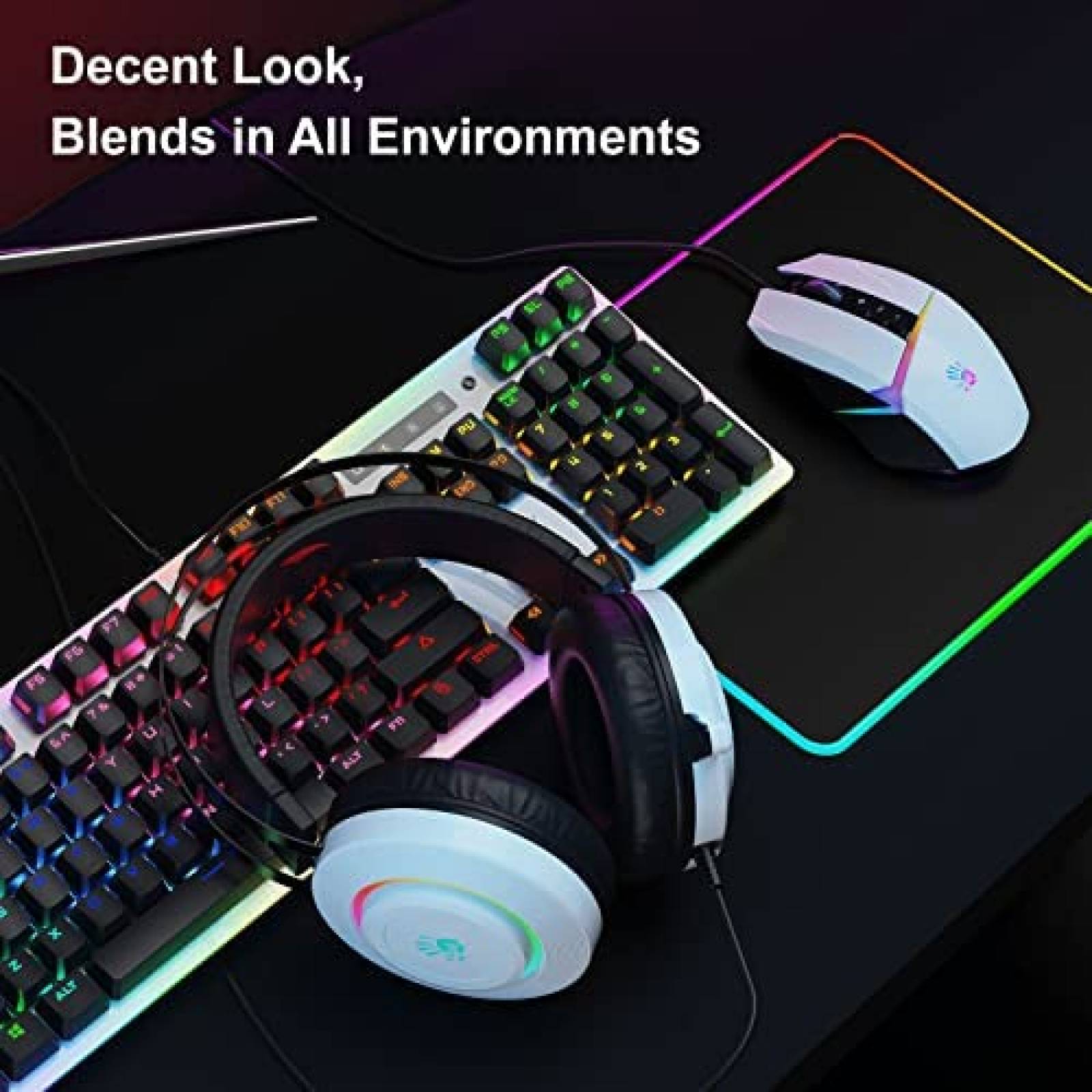 Mouse Gamer Bloody W60Max Programable RGB Con Cable USB
