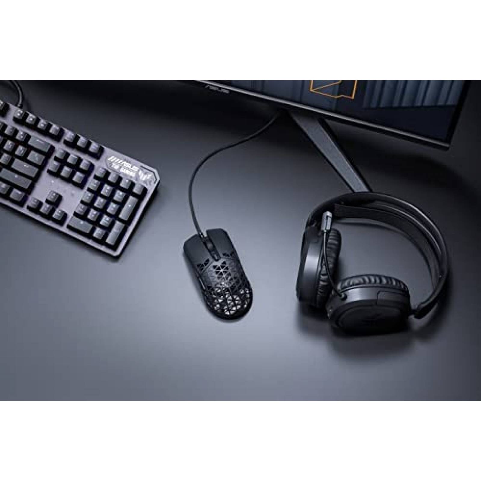 Mouse Gamer ASUS M4 Air 16,000 dpi IPX6 47g -Negro