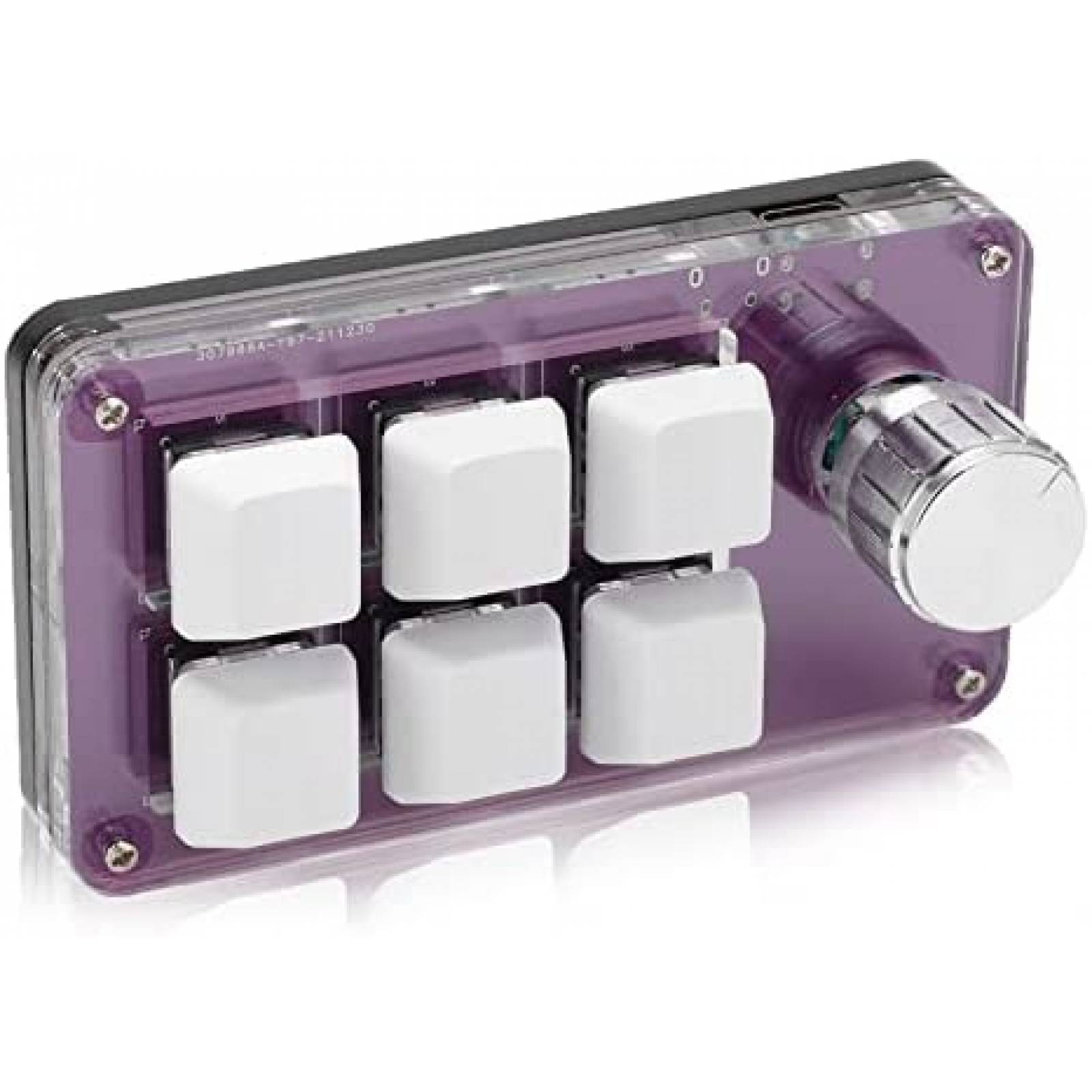 MiniTeclado Gamer Cuifati 6Teclas Mecanico con Una Sola Mano