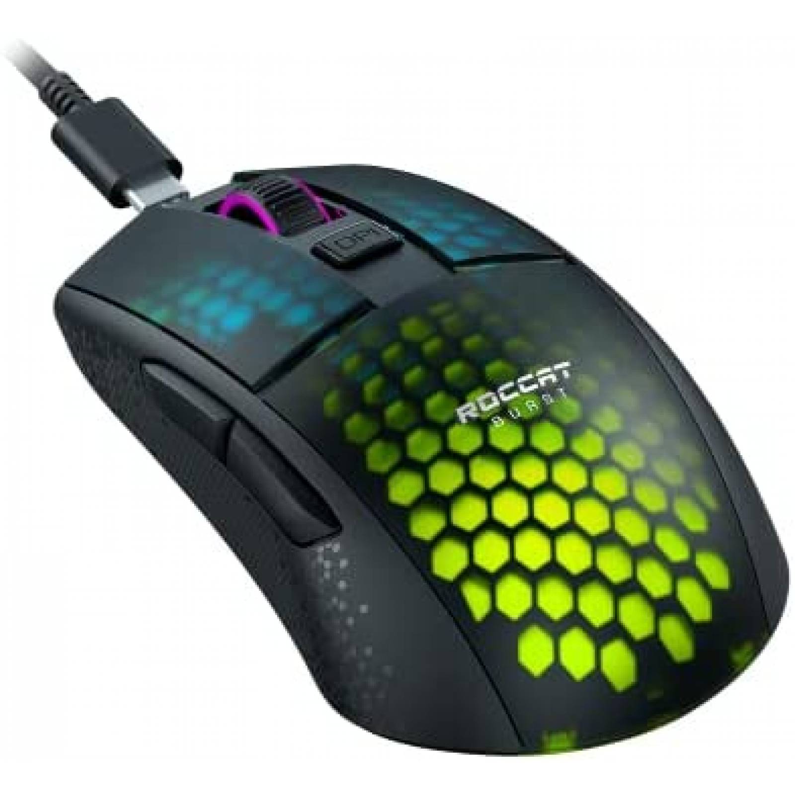 Mouse Gamer ROCCAT Burst Pro Air RGB inalambrico -Negro