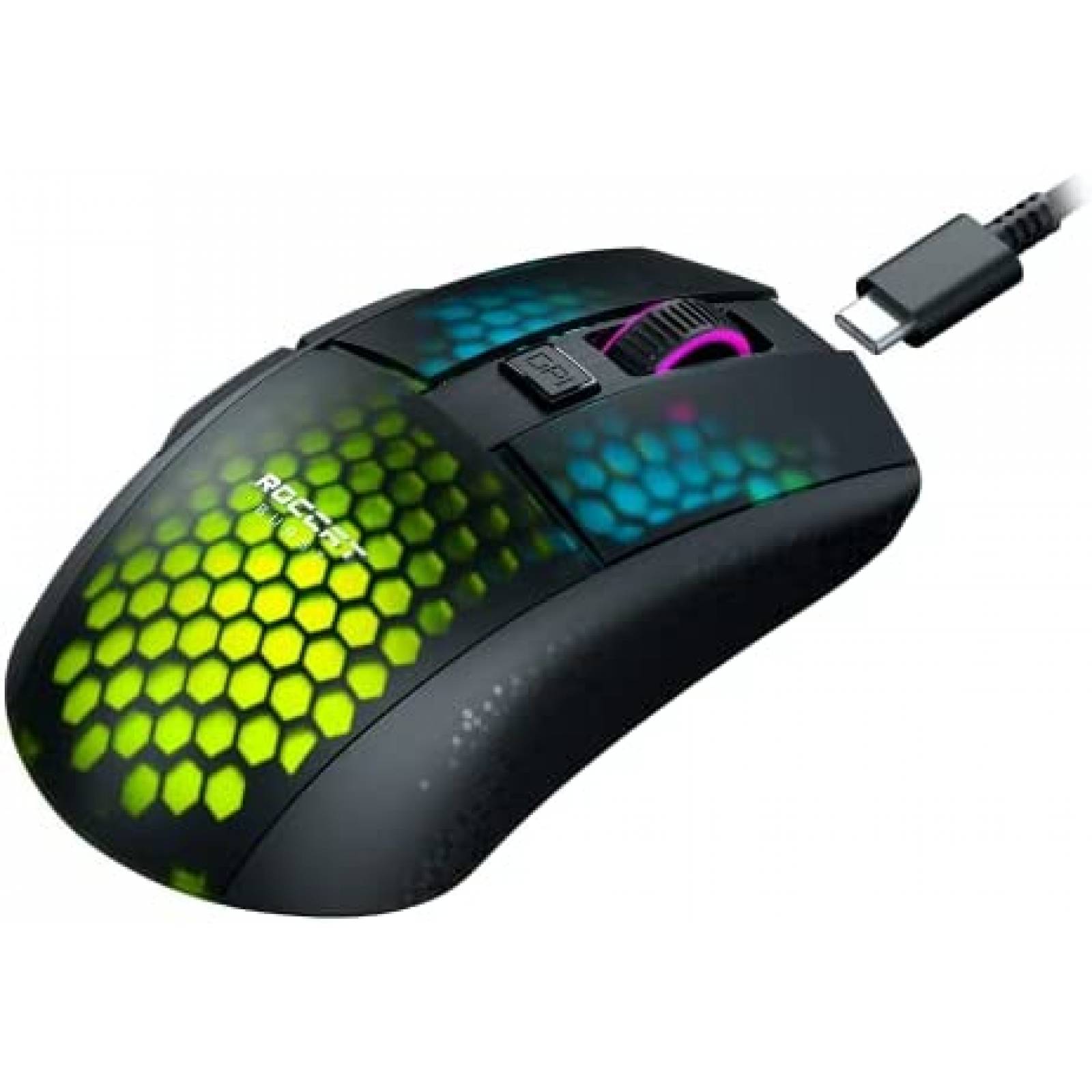 Mouse Gamer ROCCAT Burst Pro Air RGB inalambrico -Negro